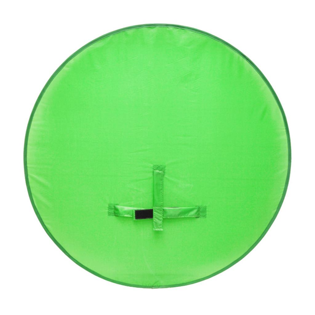 Photography Reflector Portable Green Screen Background for Record 75cm