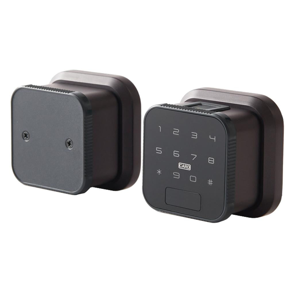 Fingerprint Password Smart Lock Home Card Fingerprint Lock Coffee Gold