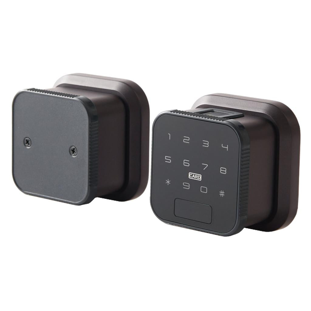 Fingerprint Password Smart Lock Home Card Fingerprint Lock Coffee Gold