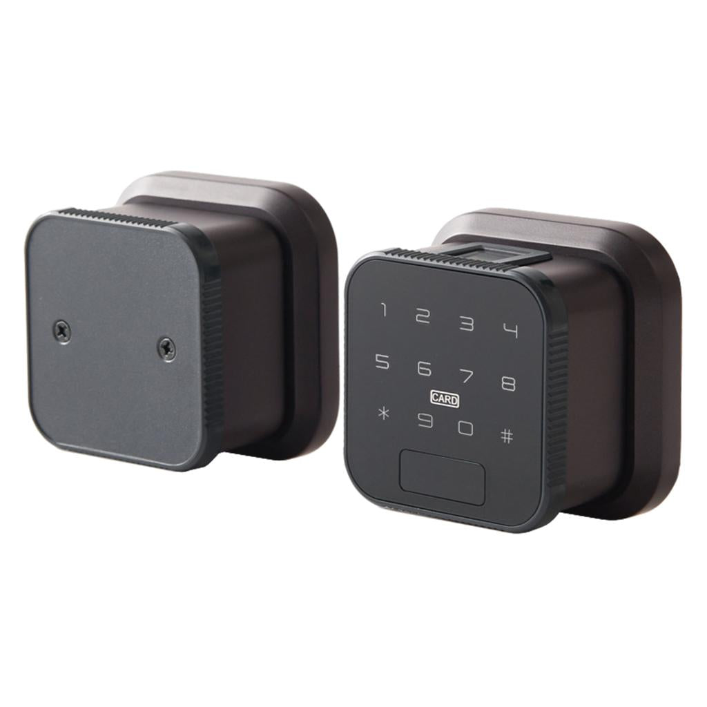 Fingerprint Password Smart Lock Home Card Fingerprint Lock Coffee Gold