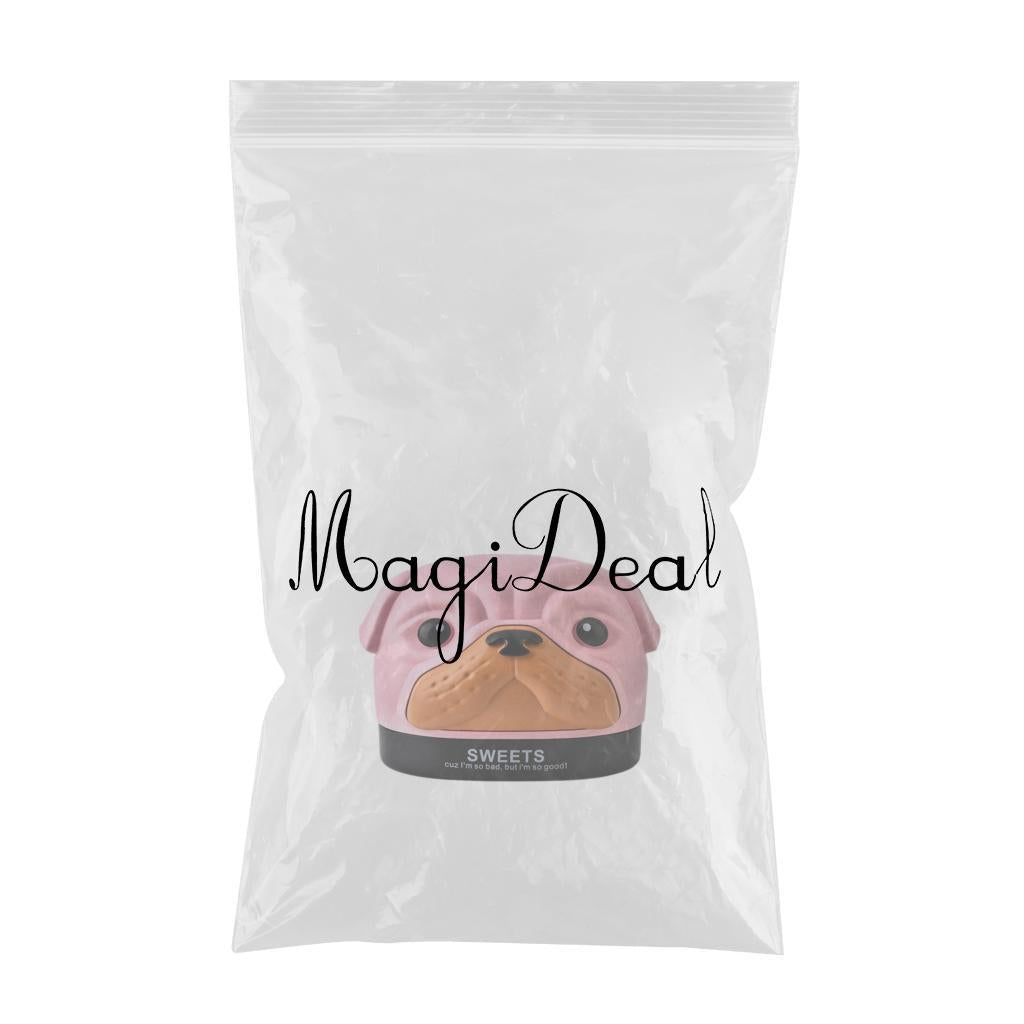 Cute Tissue Box Ornament Craft for Desktop Bedroom Kitchen pink dog