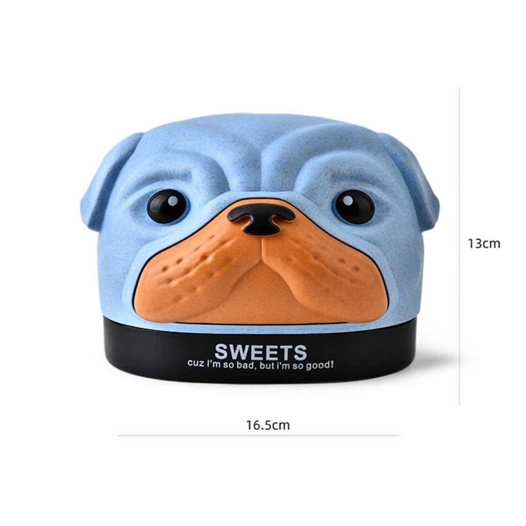 Cute Tissue Box Ornament Craft for Desktop Bedroom Kitchen blue dog