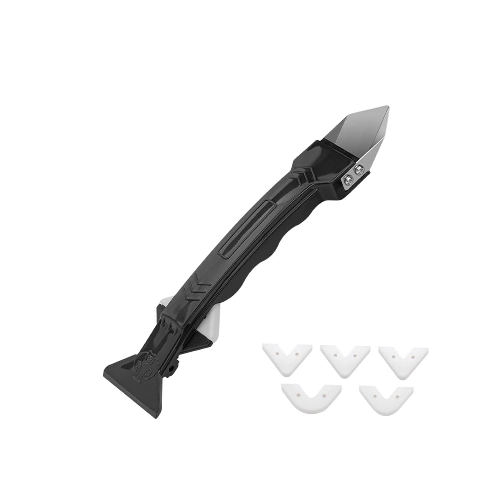 3 in1 Silicone Remover Sealant Smooth Scraper Caulk Finisher Grout Kit Tools
