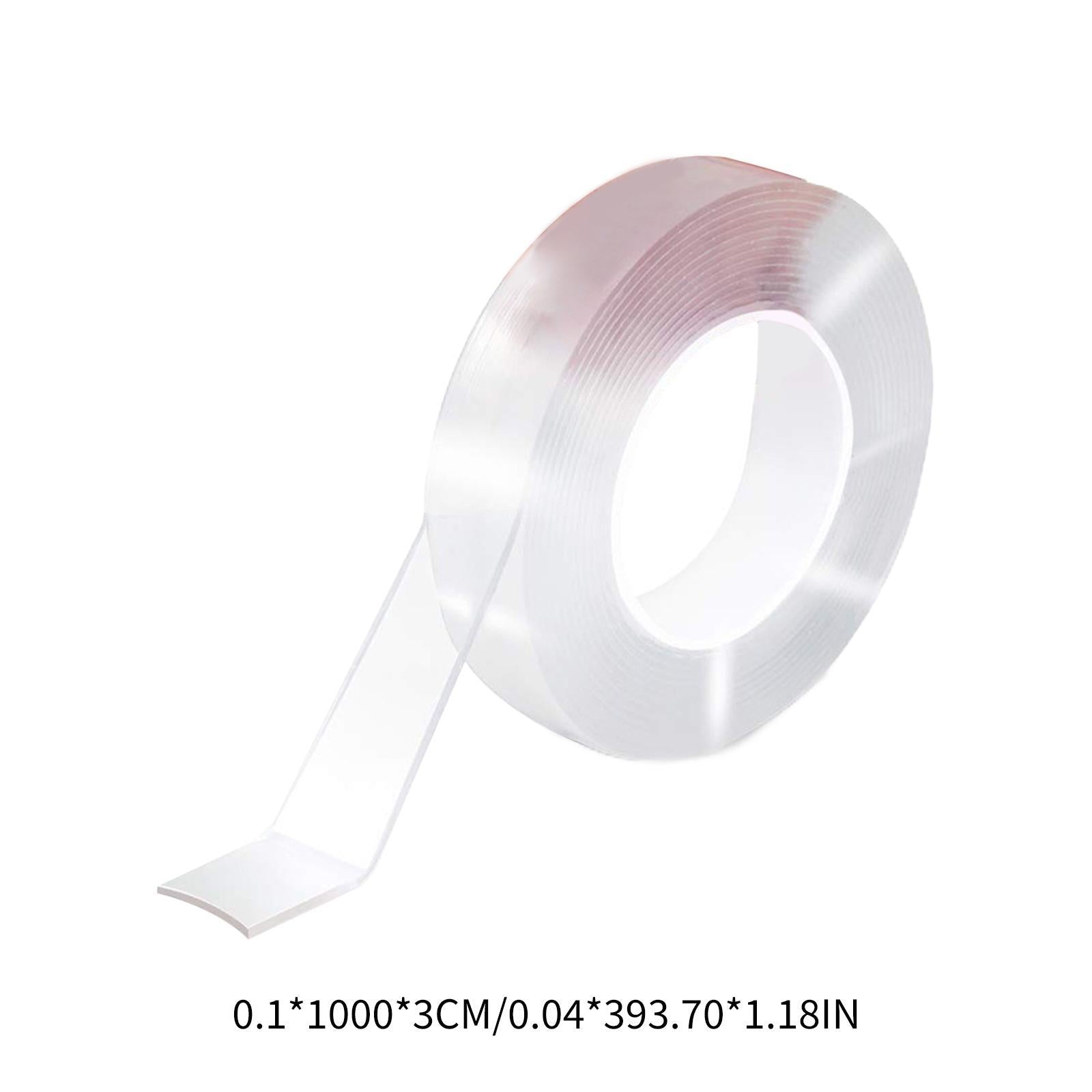 Multipurpose Double Sided Tape Removable Mounting for Home  0.1x1000x3cm