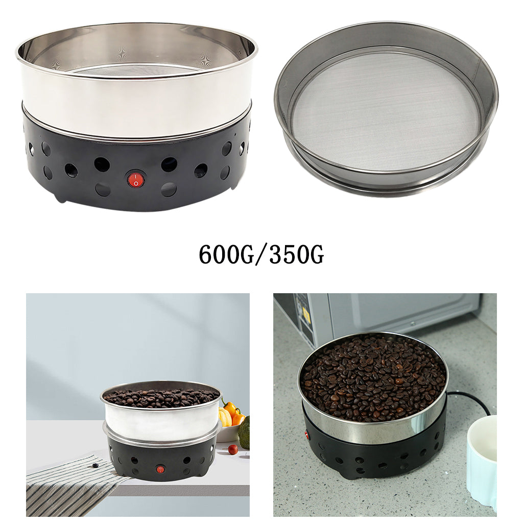 Durable Coffee Beans Roasting Baking Machine for Home Use Cashew Mom Gift 600g