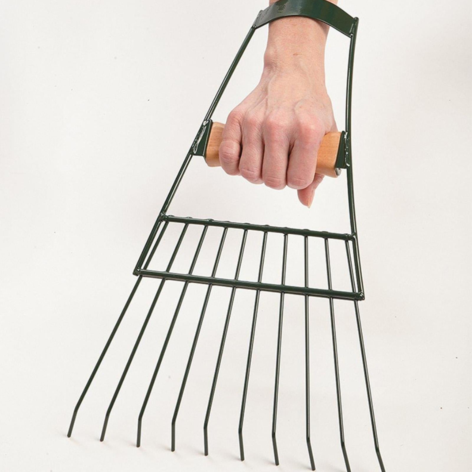 Garden Large Hand Rakes Grass Raking Tools Cleaning Rake for Garden Yard