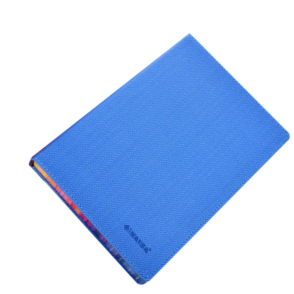 Rainbow Margin Notebook Planner Stationery for Students Home Executive Blue