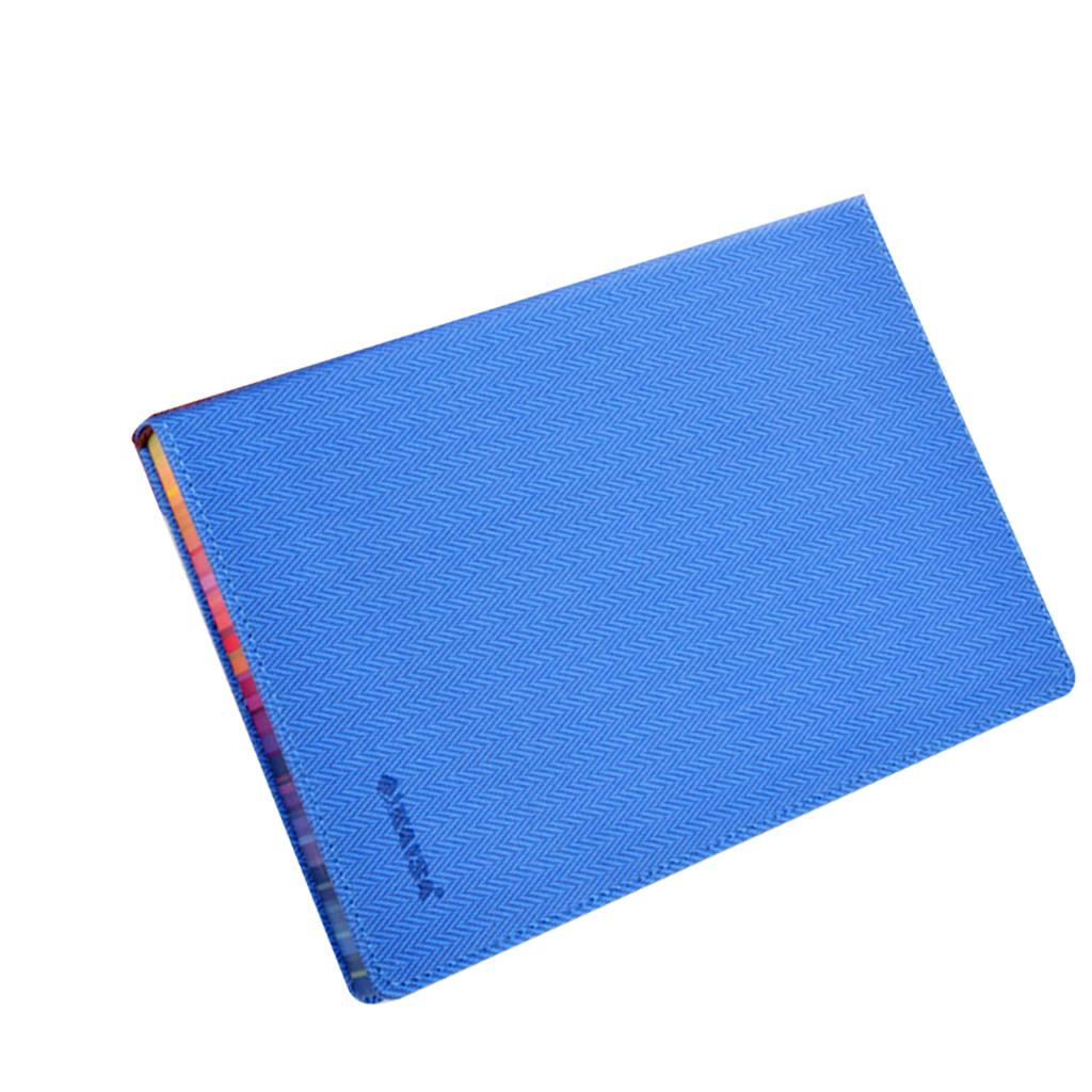 Rainbow Margin Notebook Planner Stationery for Students Home Executive Blue