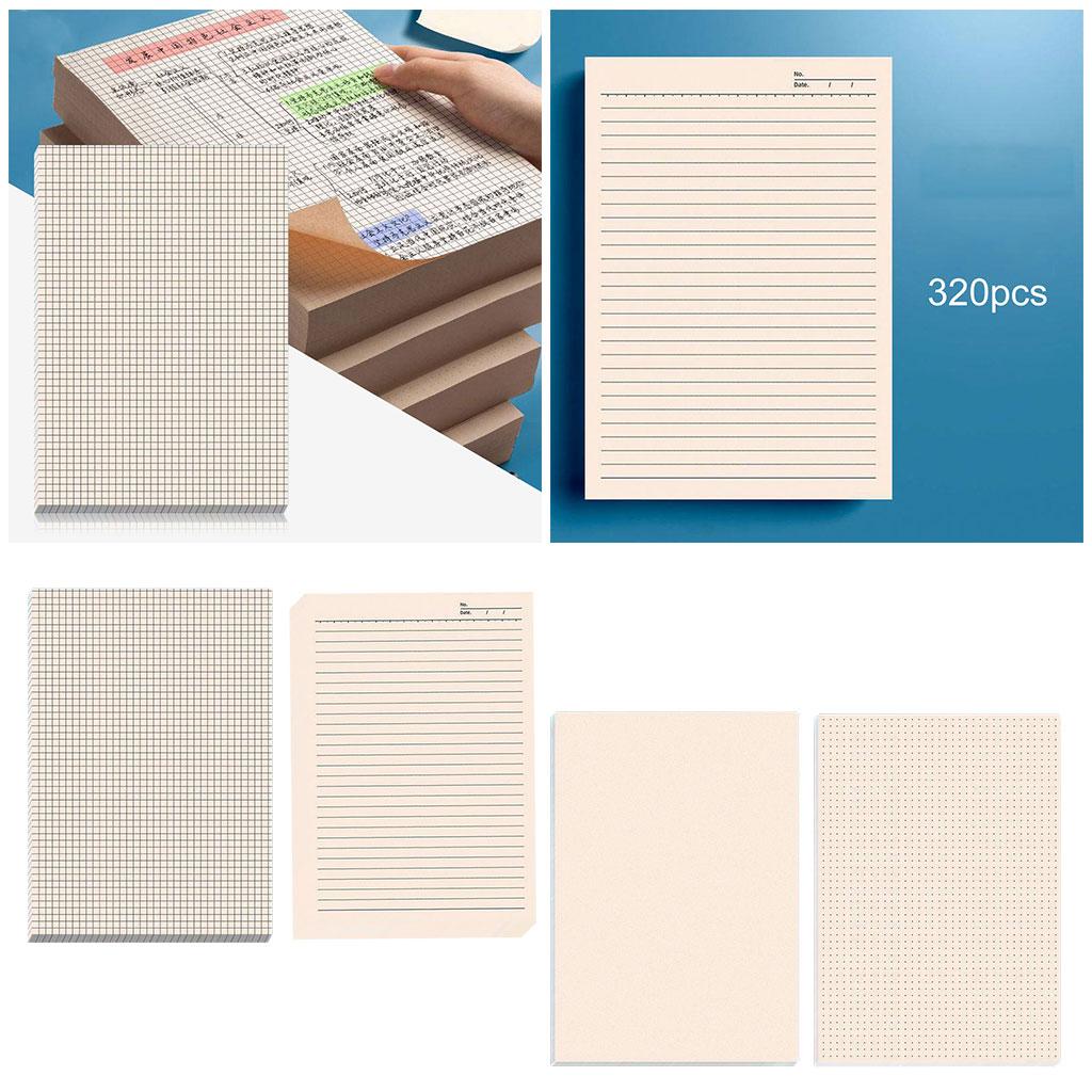 A4 Durable 320 Sheets Draft Paper for Student University Creative Writing A