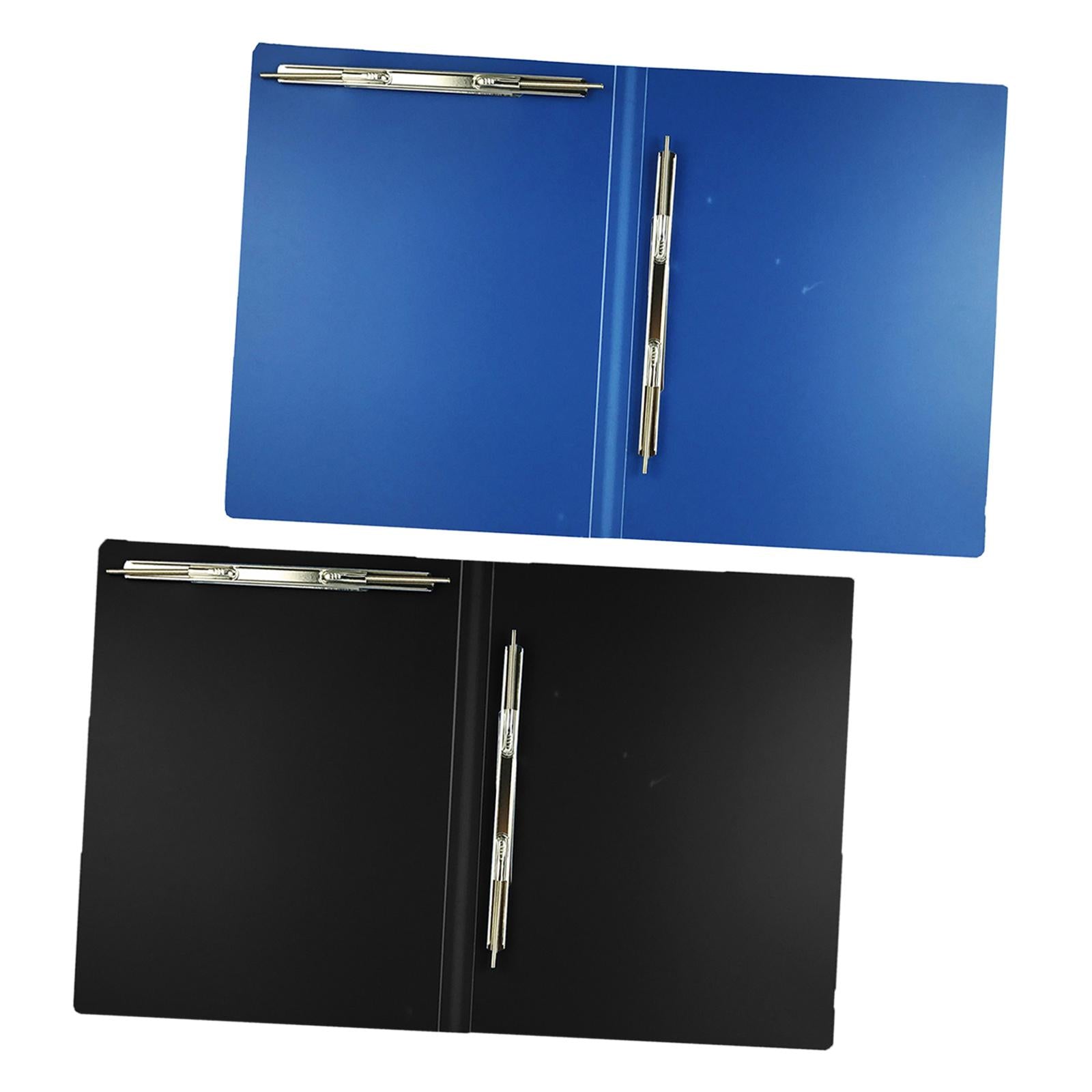 Portable A4 Clipboard Storage Stationery Accessories for School Office Blue