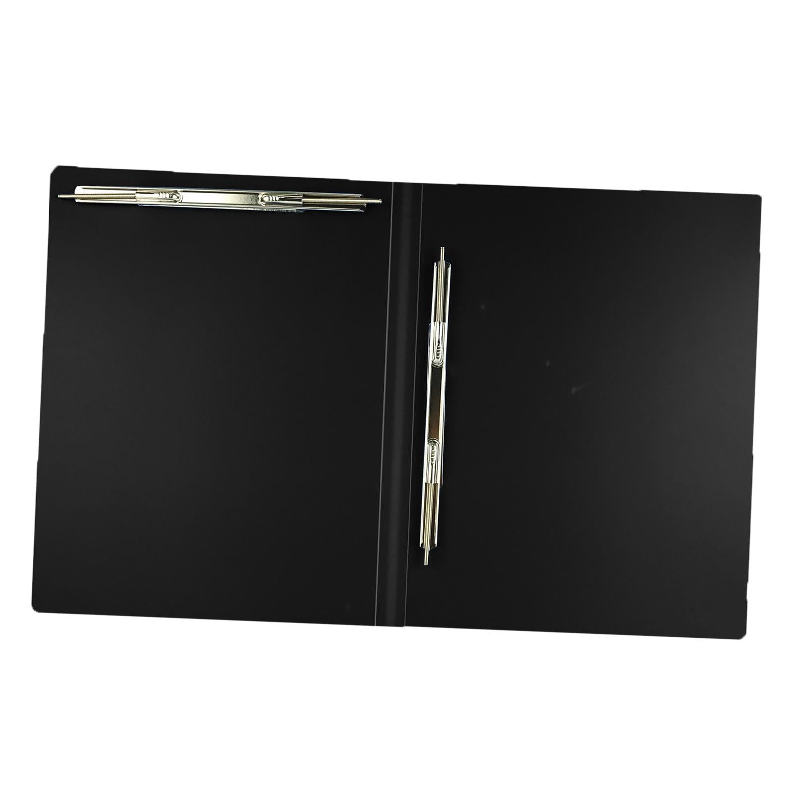 Portable A4 Clipboard Storage Stationery Accessories for School Office Black