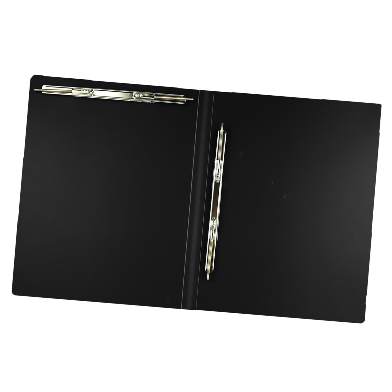 Portable A4 Clipboard Storage Stationery Accessories for School Office Black