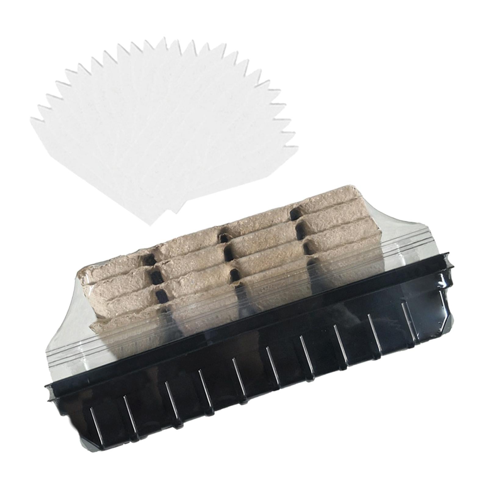 12 Hole Seed Starter Tray Insulated for Home Garden Seeds Growing Starting