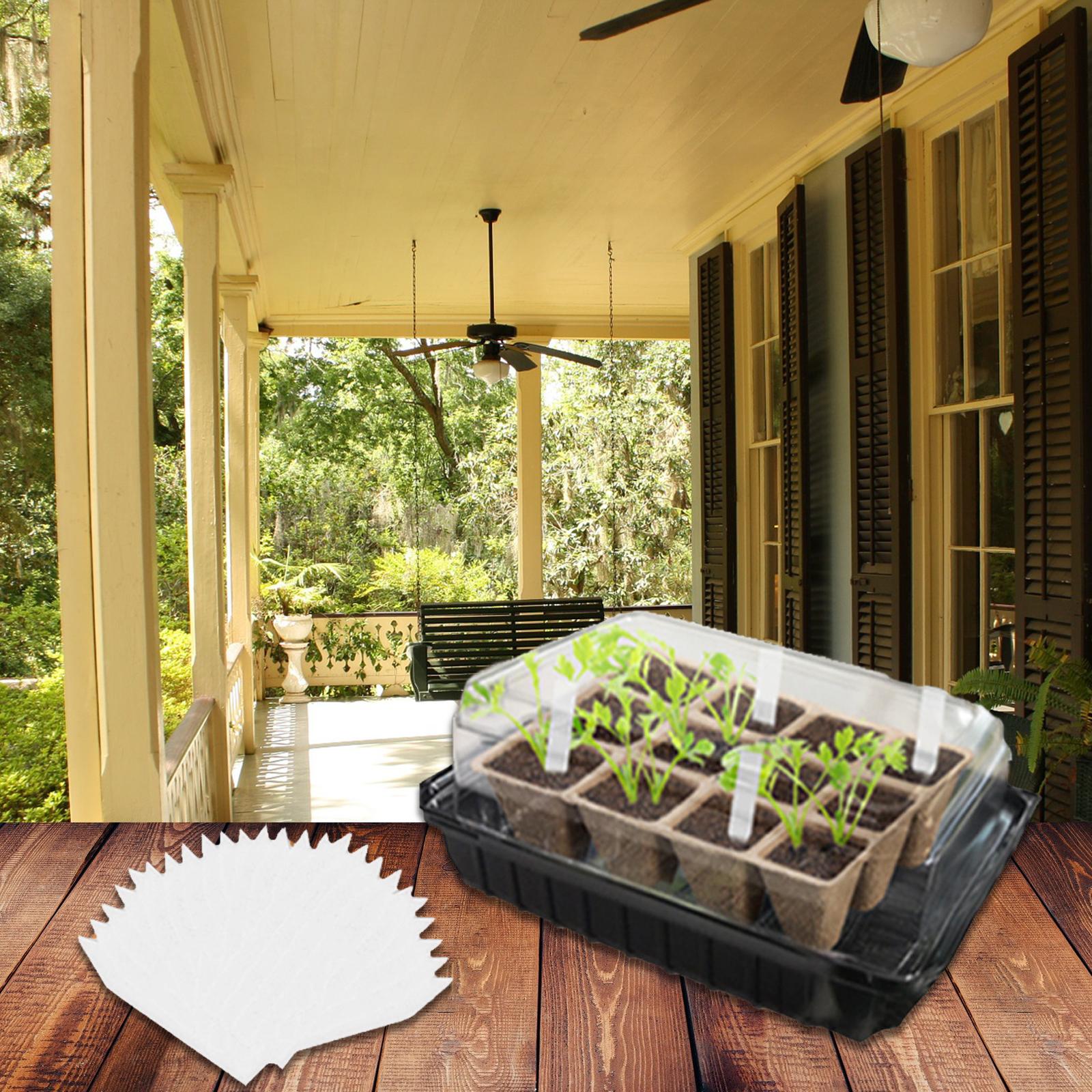 12 Hole Seed Starter Tray Insulated for Home Garden Seeds Growing Starting