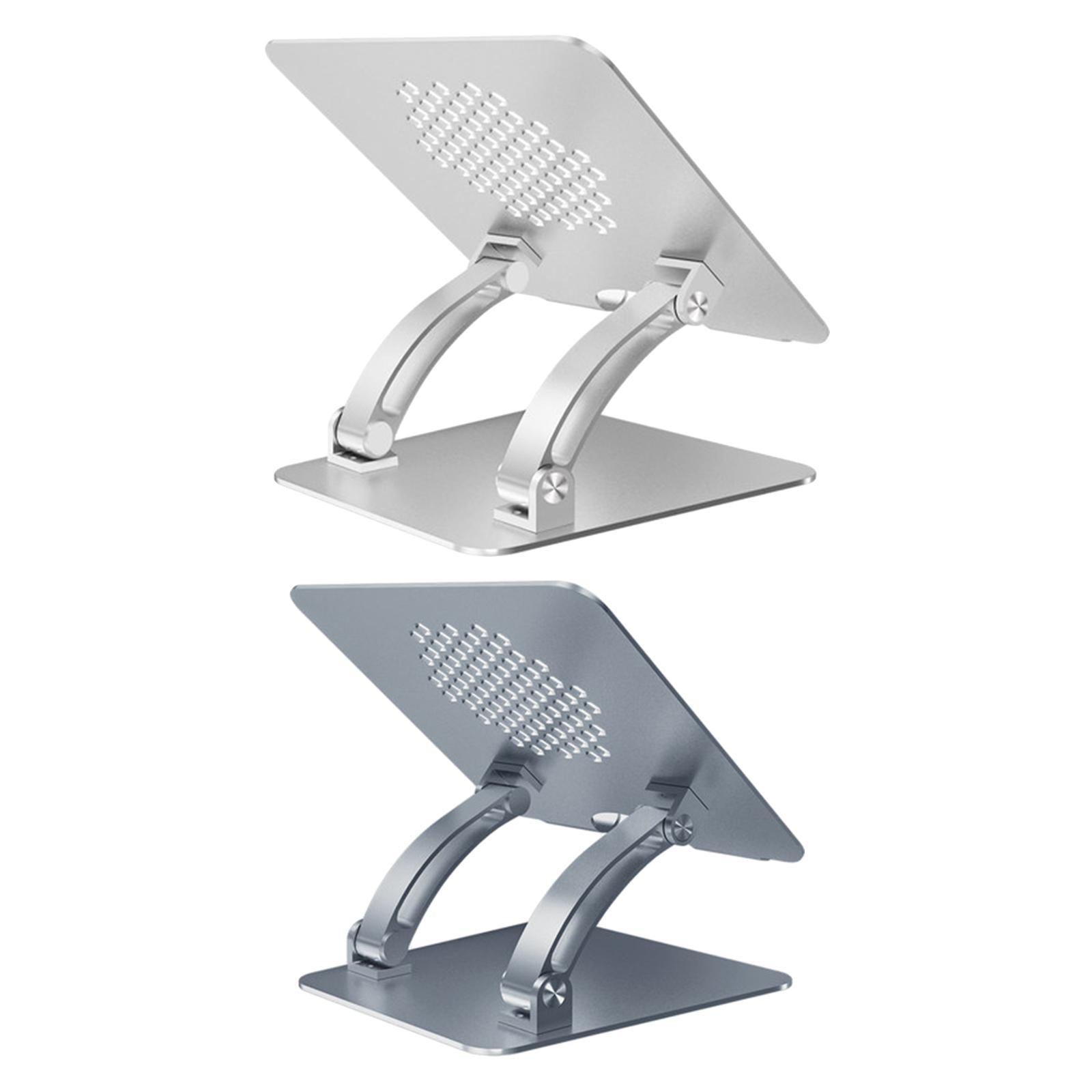 Laptop Stand Adjustable Foldable 14-14.7" Anti-Slip for Desk Office silver
