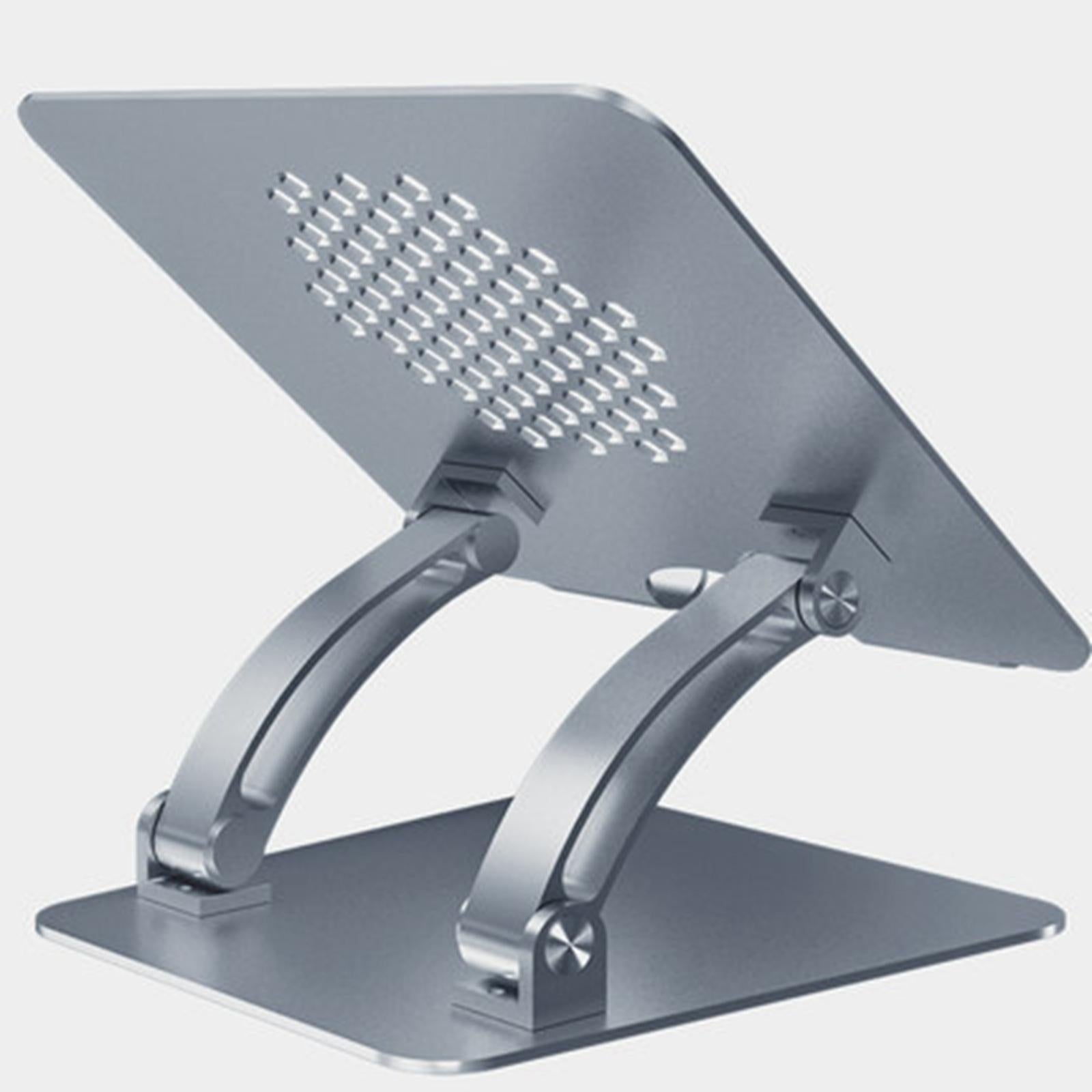 Laptop Stand Adjustable Foldable 14-14.7" Anti-Slip for Desk Office gray