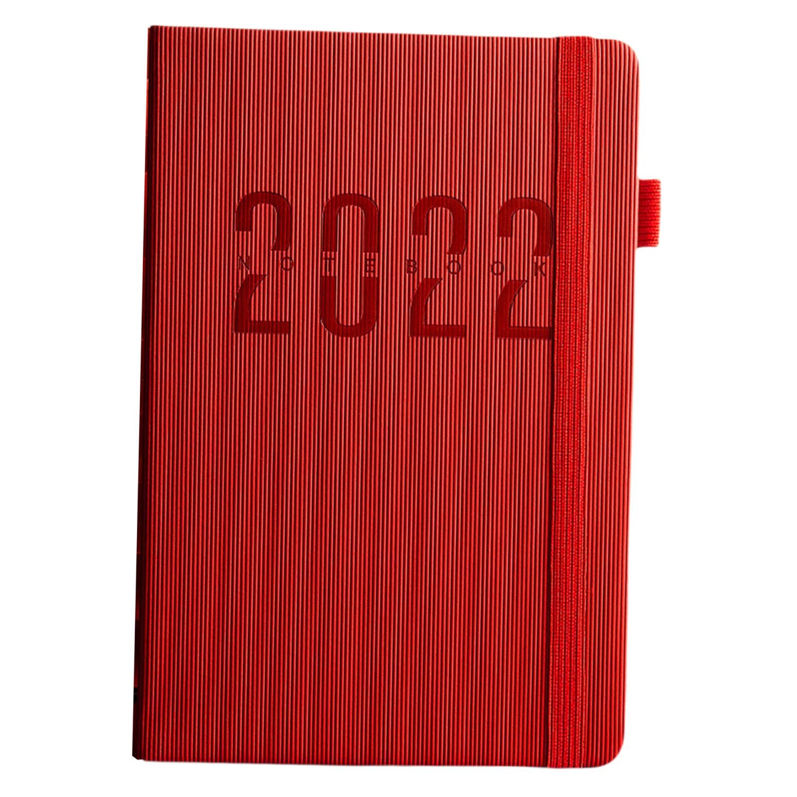 Personal 2022 Planner Planner Planner Notebook Planner Agenda for Ideas Wine Red