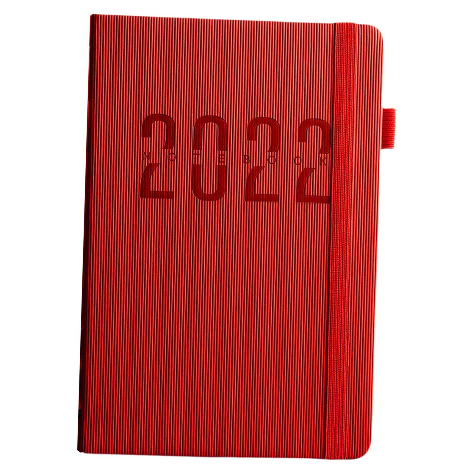 Personal 2022 Planner Planner Planner Notebook Planner Agenda for Ideas Wine Red