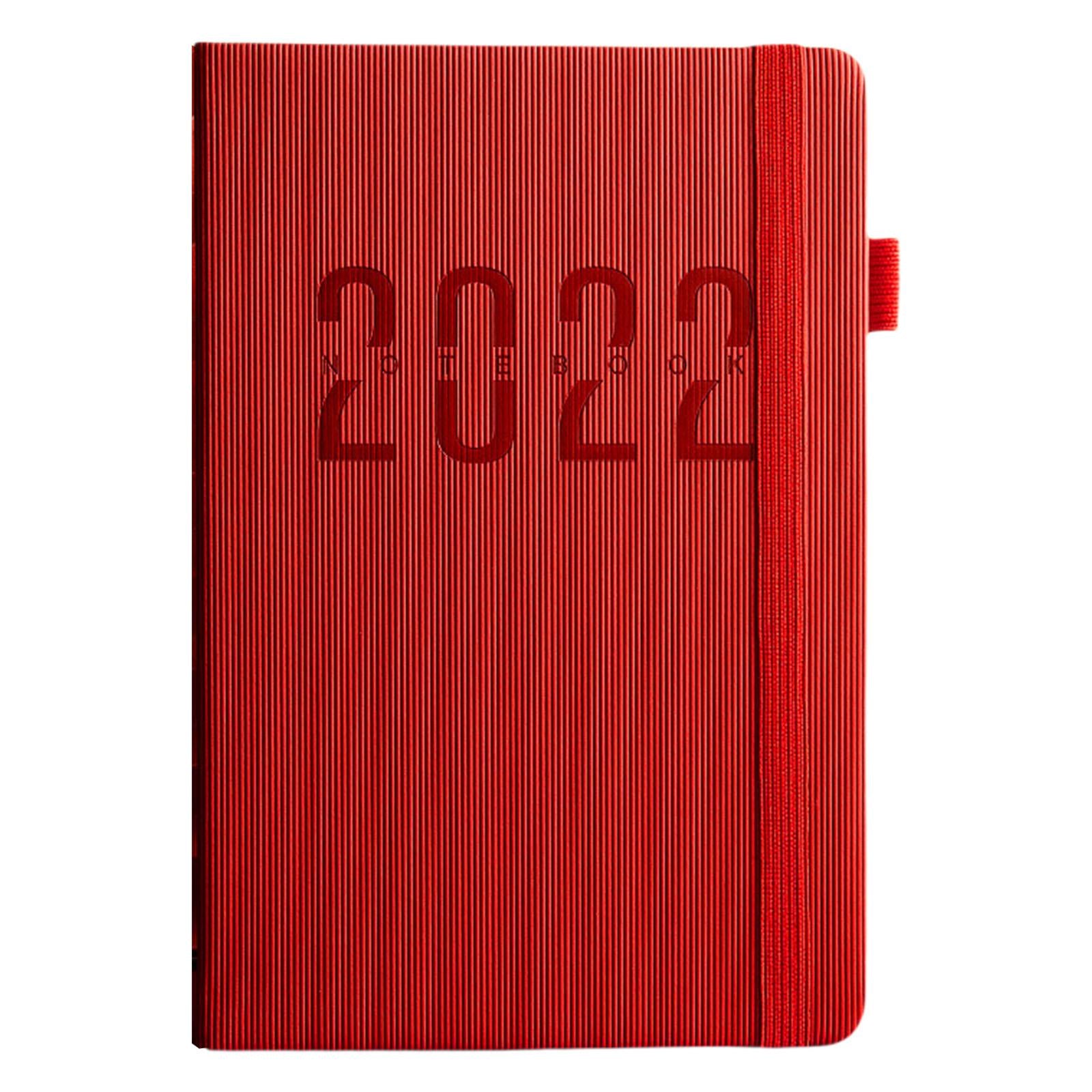 Personal 2022 Planner Planner Planner Notebook Planner Agenda for Ideas Wine Red