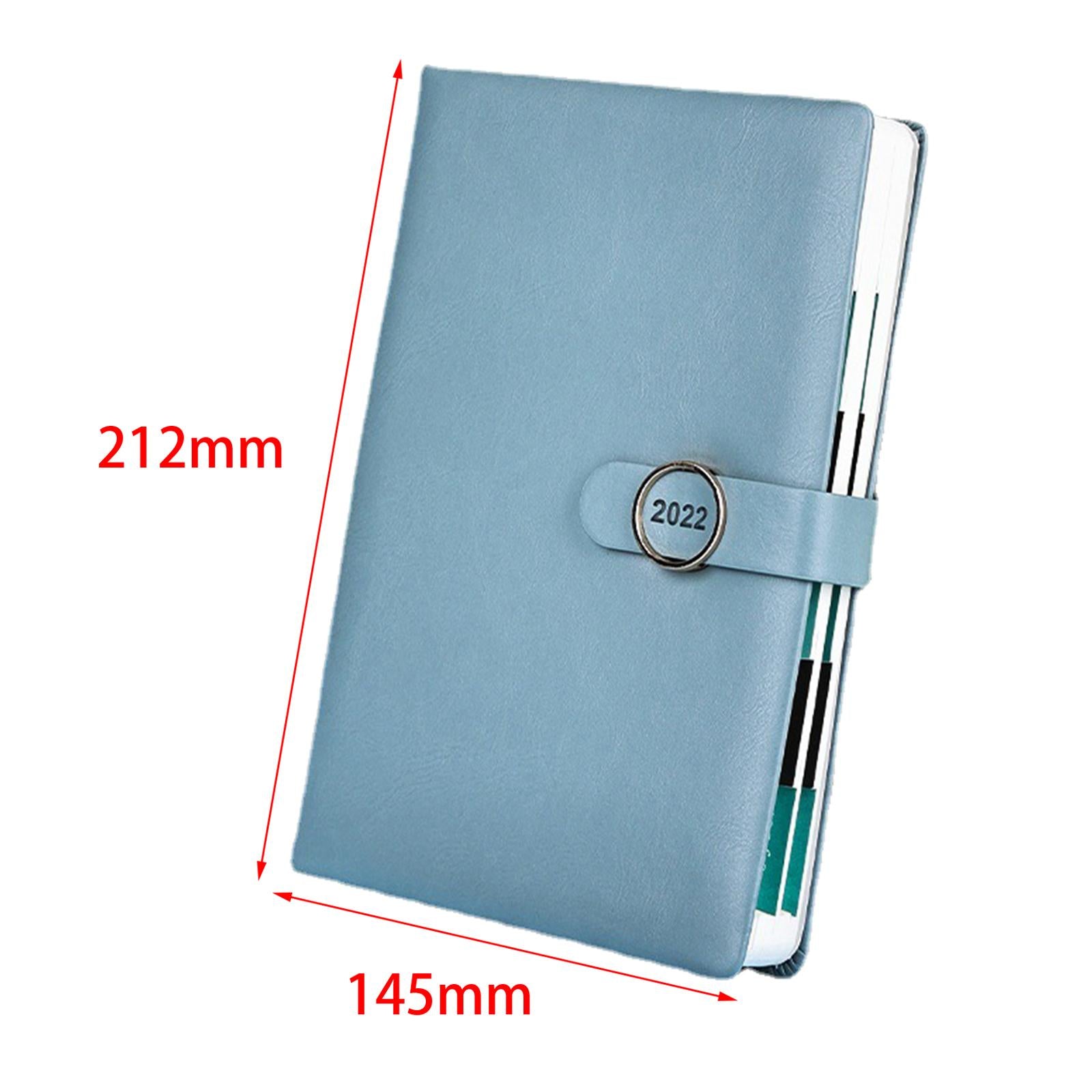Journal Notepad Notebook Stationery Note Book for Passion/Goal Organizer Blue