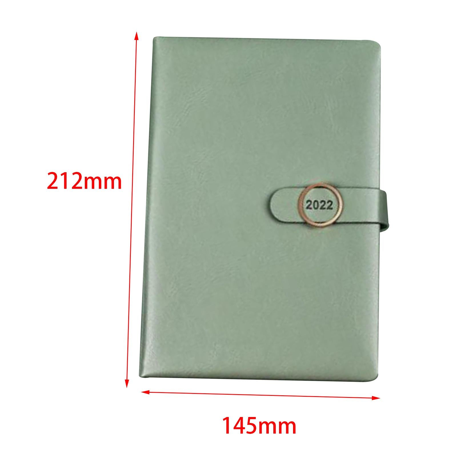 Journal Notepad Notebook Stationery Note Book for Passion/Goal Organizer Green