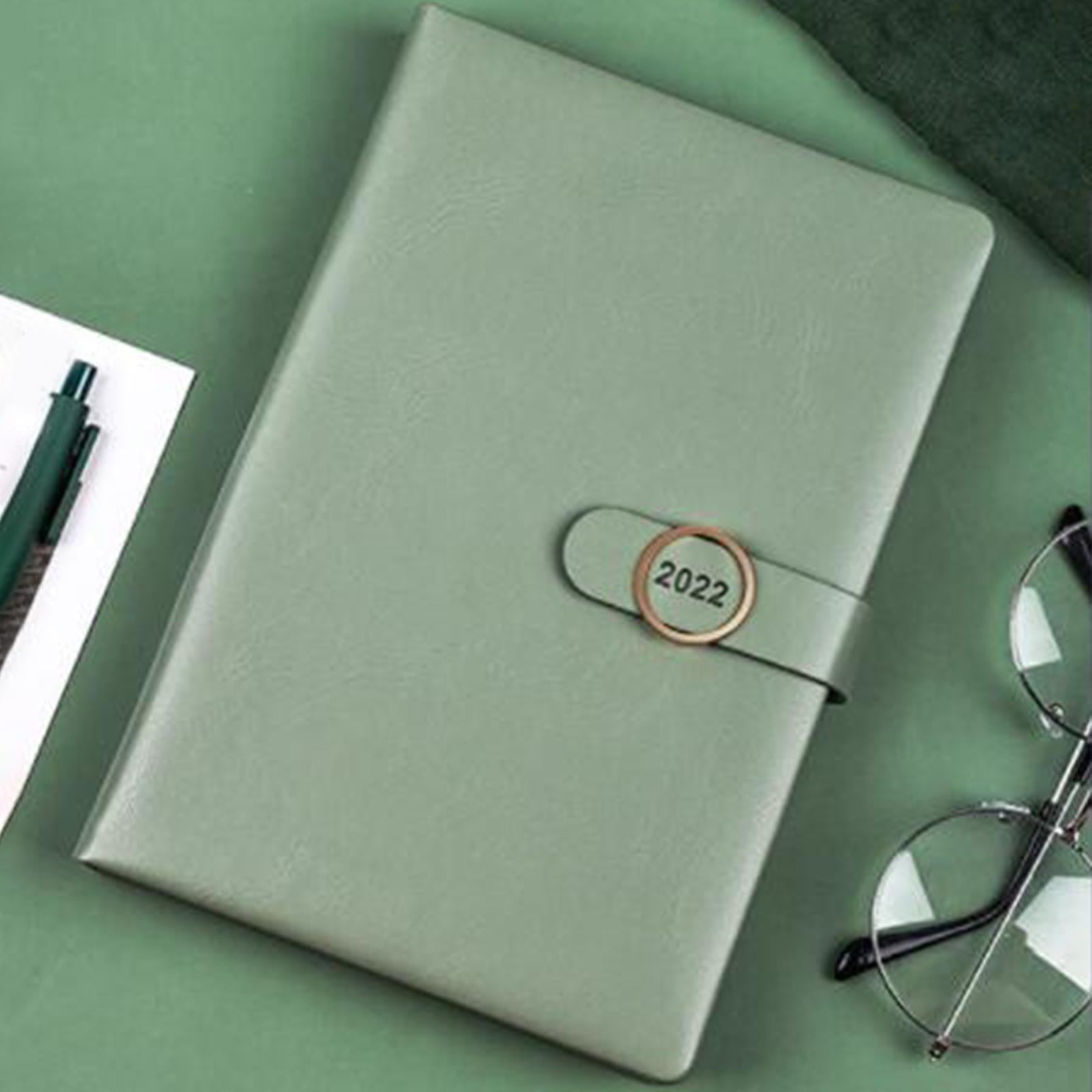 Journal Notepad Notebook Stationery Note Book for Passion/Goal Organizer Green