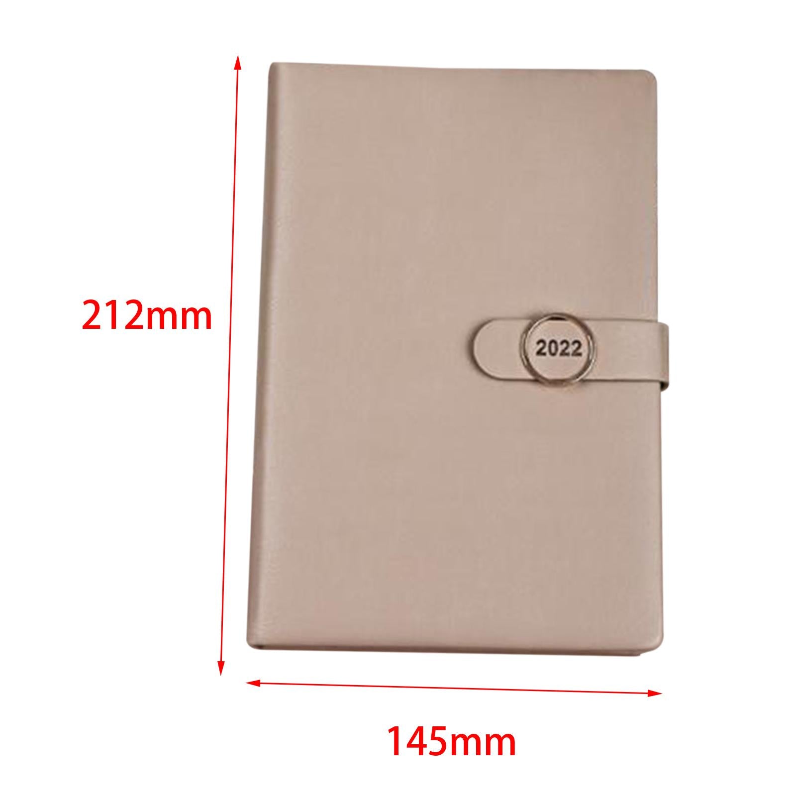 Journal Notepad Notebook Stationery Note Book for Passion/Goal Organizer Khaki