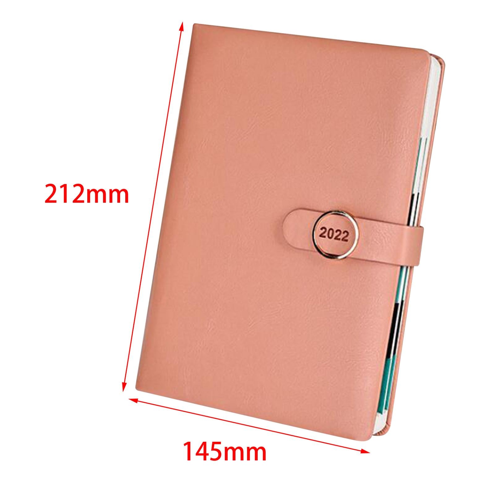 Journal Notepad Notebook Stationery Note Book for Passion/Goal Organizer Pink