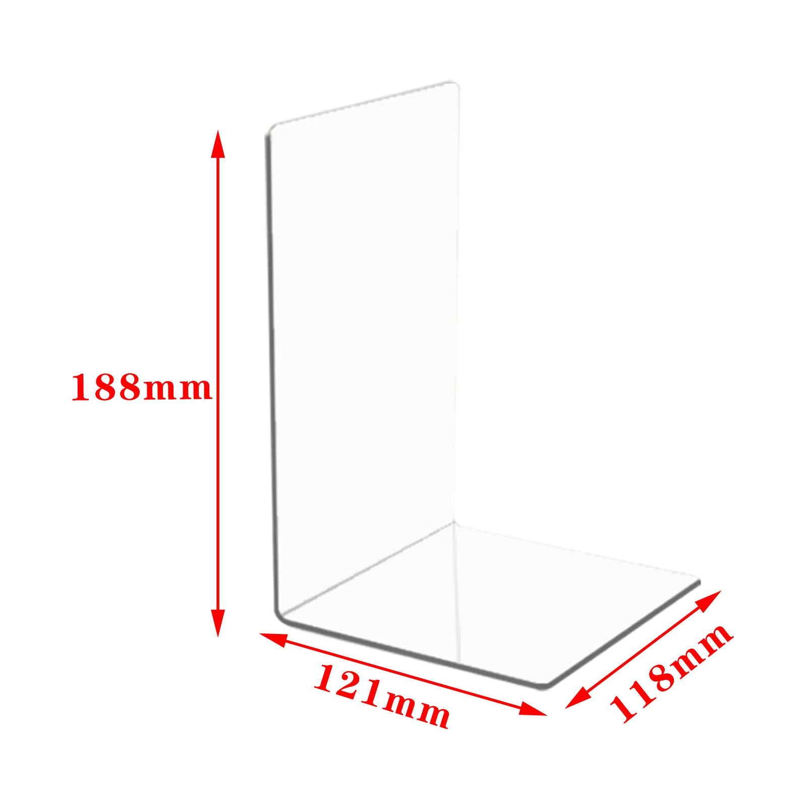Book Ends with Pencil Holder Books Stand for Stationery Papers Pen Matte