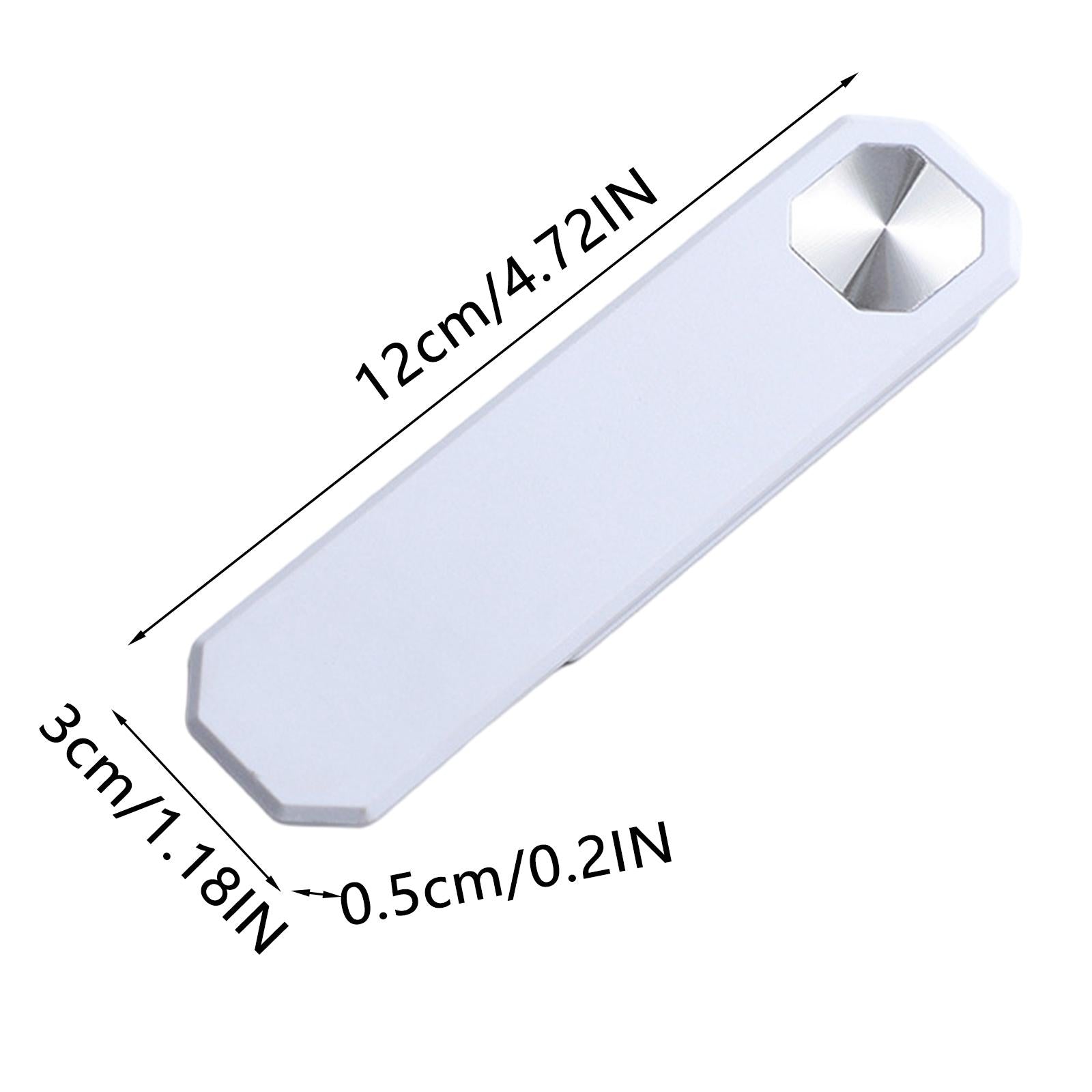 Expansion Laptop Phone Bracket Side Phone Holder for Computer Phone White