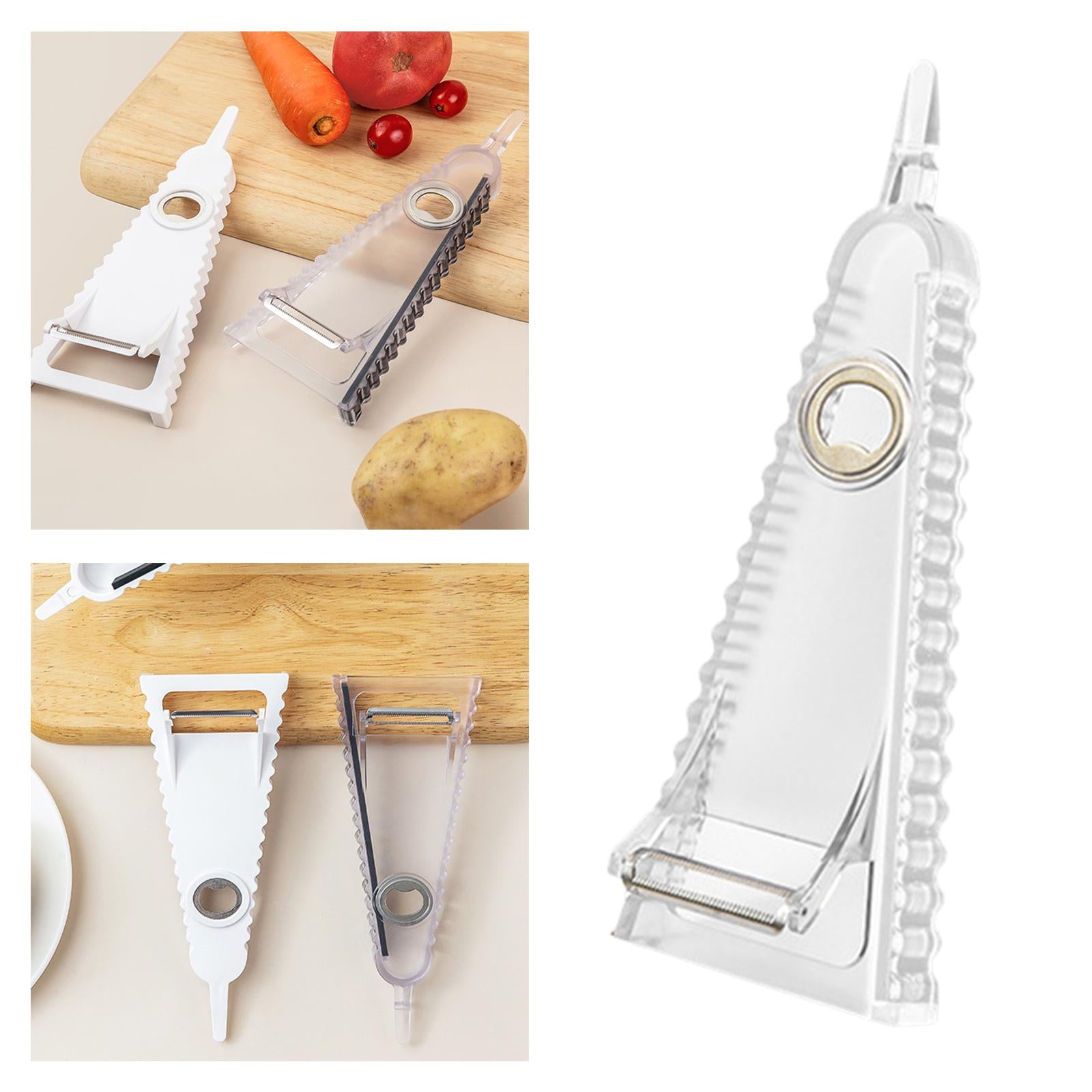 Manual Fruit Peeler Cooking Tools Fruit Slicer Can Opener Clear