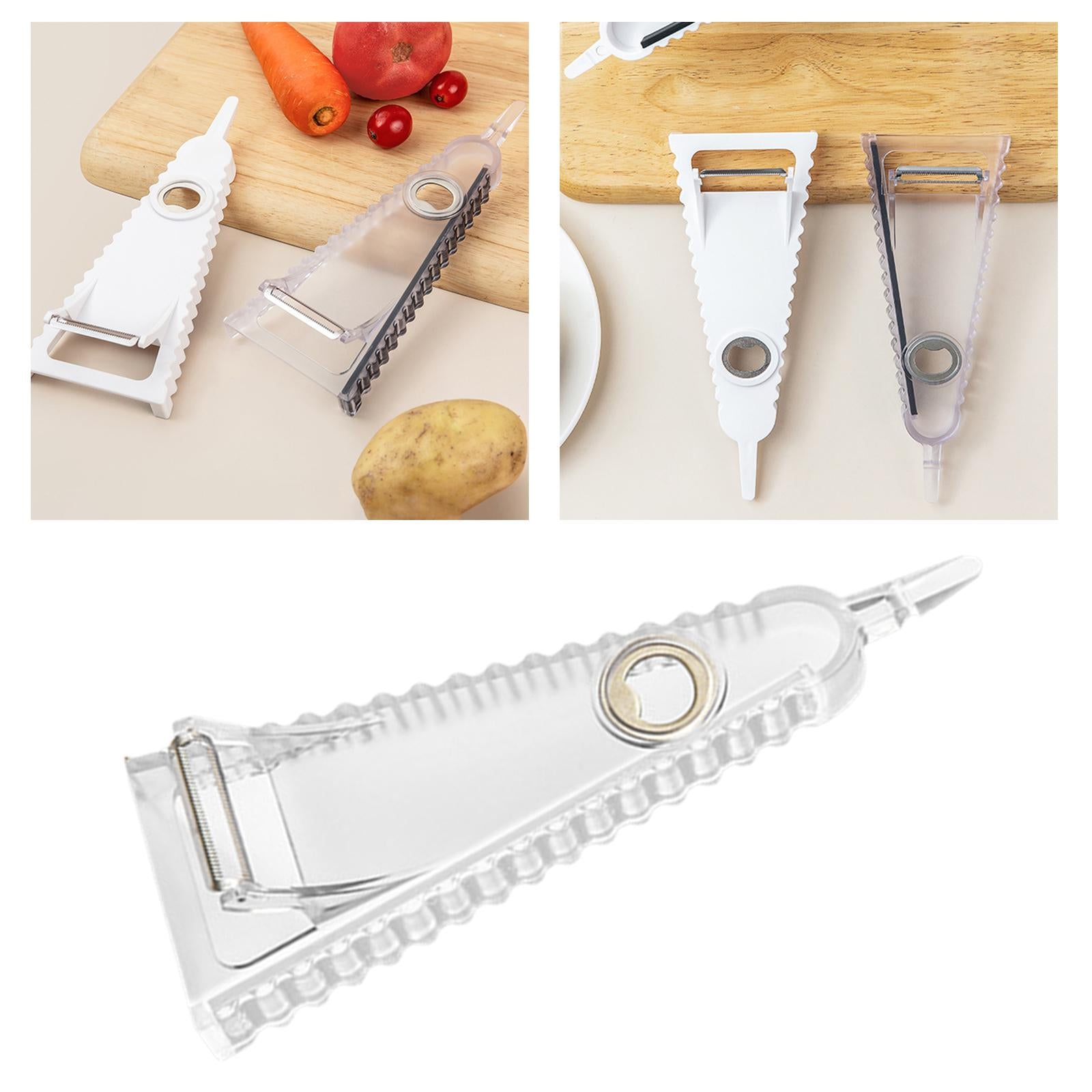 Manual Fruit Peeler Cooking Tools Fruit Slicer Can Opener Clear