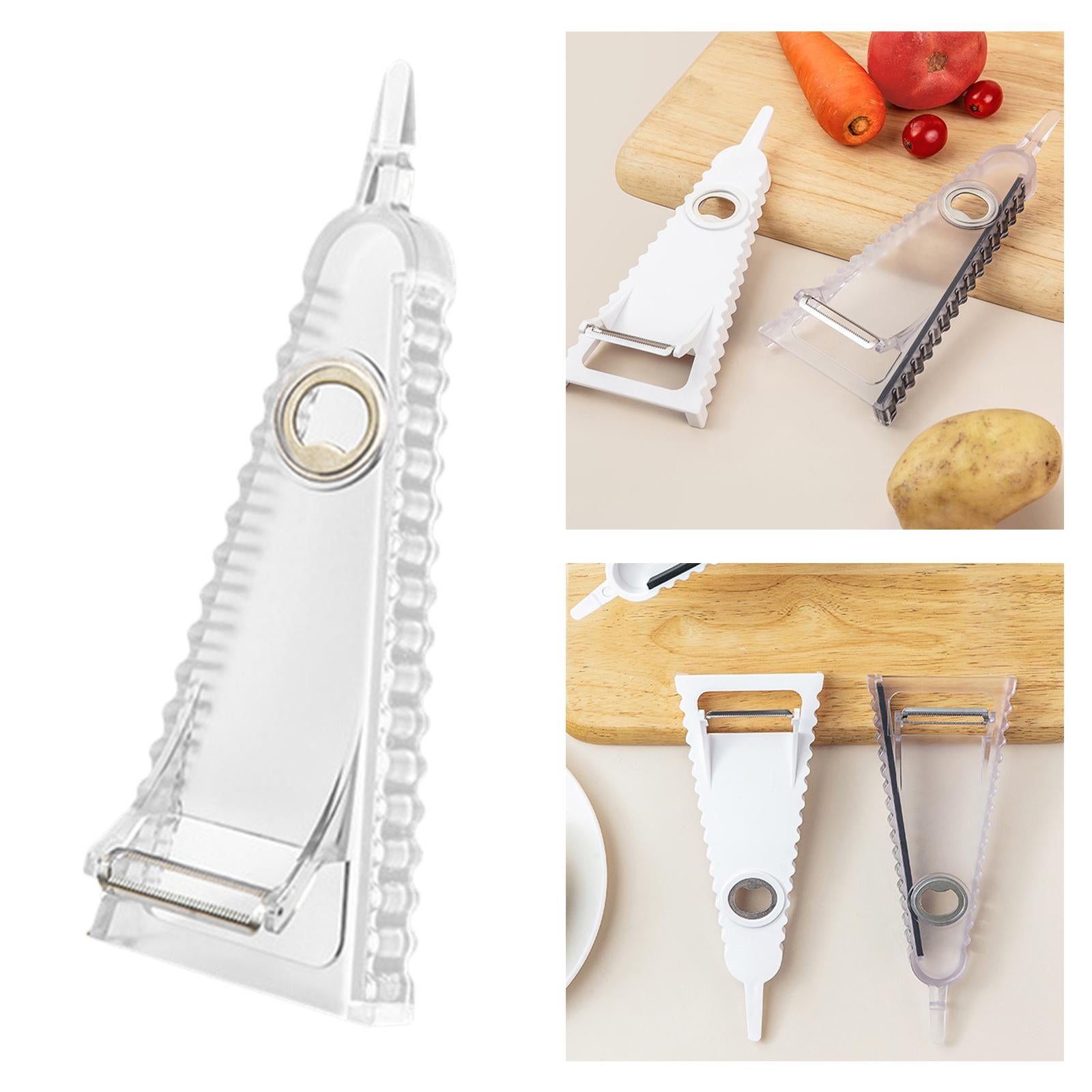 Manual Fruit Peeler Cooking Tools Fruit Slicer Can Opener Clear