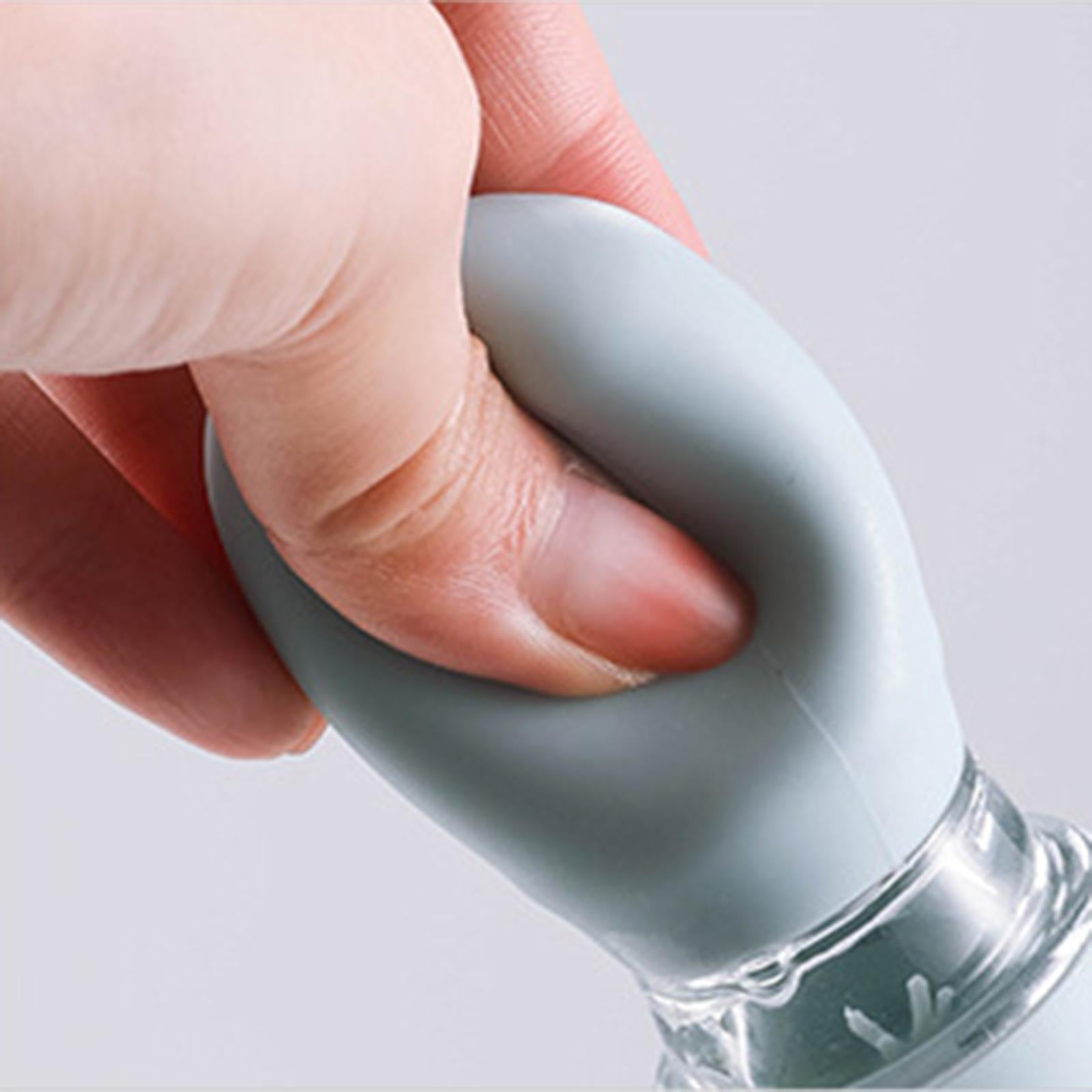 Oil Bottle with Silicone Brush Oil Container for Cooking Baking  Blue