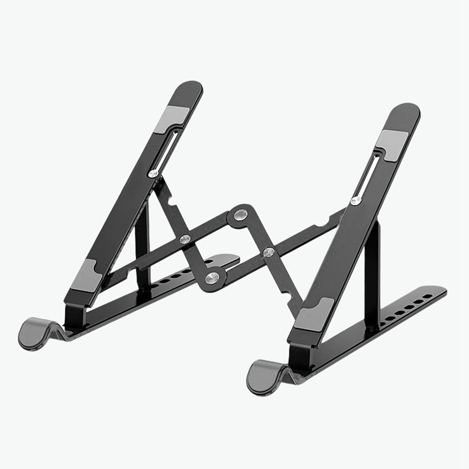 Laptop Stand Height Adjustable Computer Stand for Notebook Desk Office Black