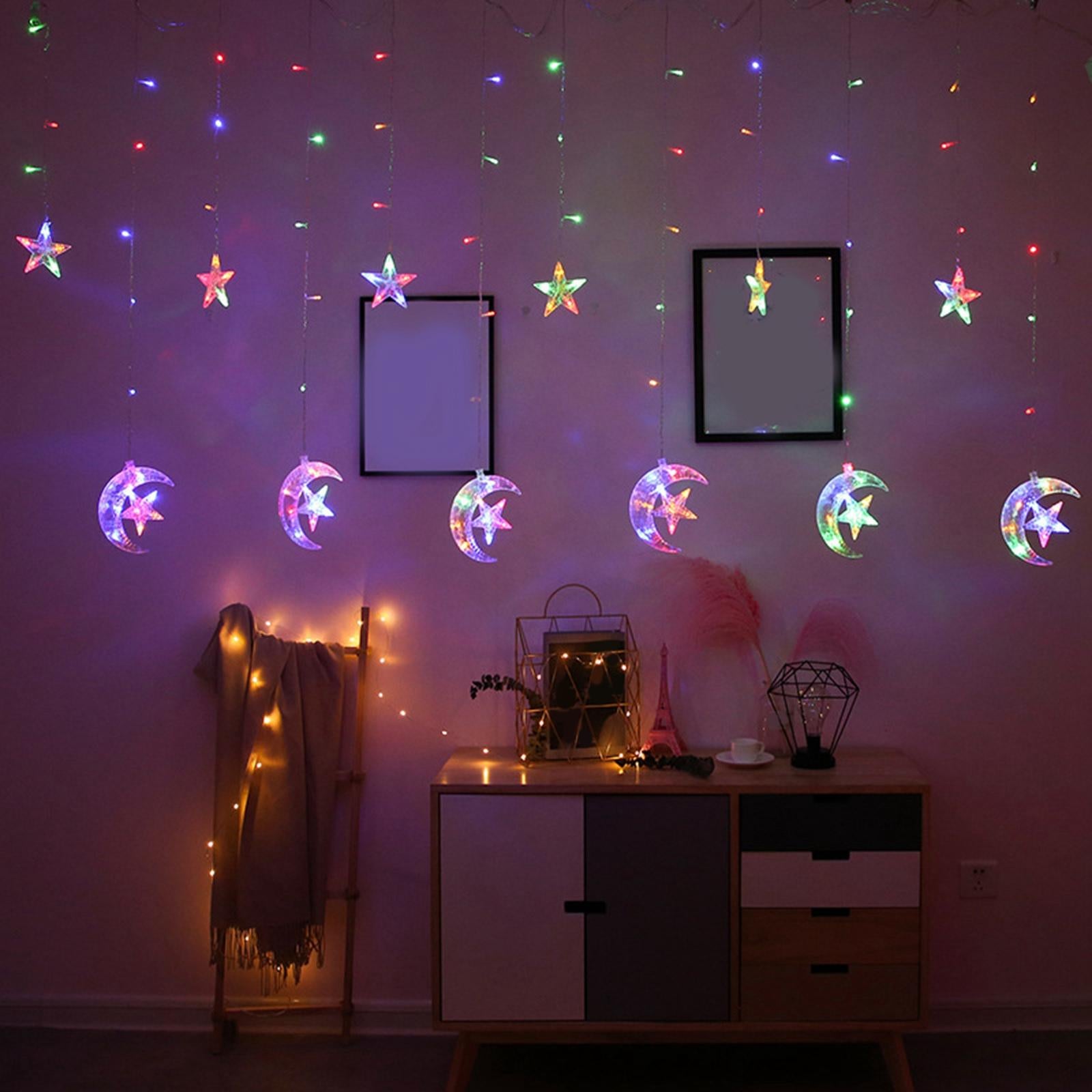 LED Fairy String Lights Curtain Decoration 2.5M LED String Party Colorful