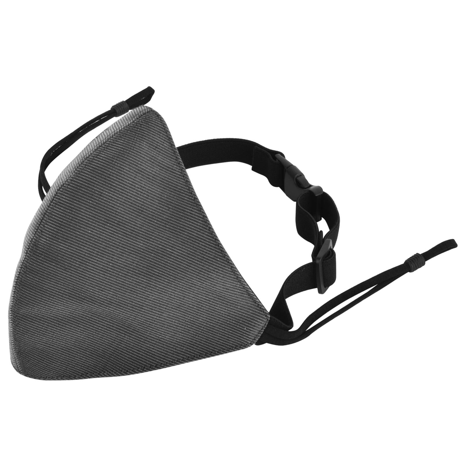LED Mask Rechargeable Favors Breathable USB for Cosplay Masquerade Unisex Black