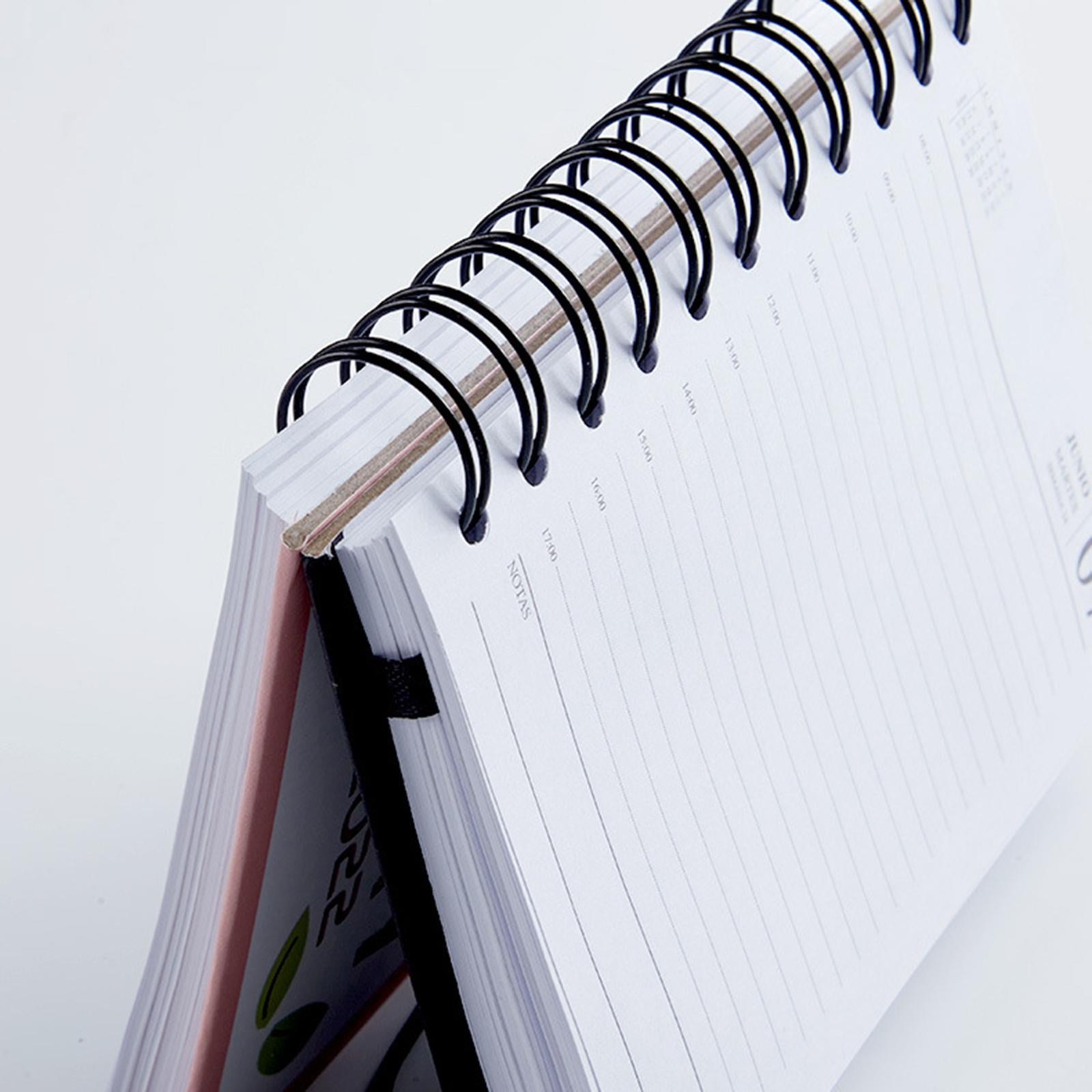 Spiral Bound Notebook 105x157mm Spiral Bound Colorful for College Office AVOCUDDLE