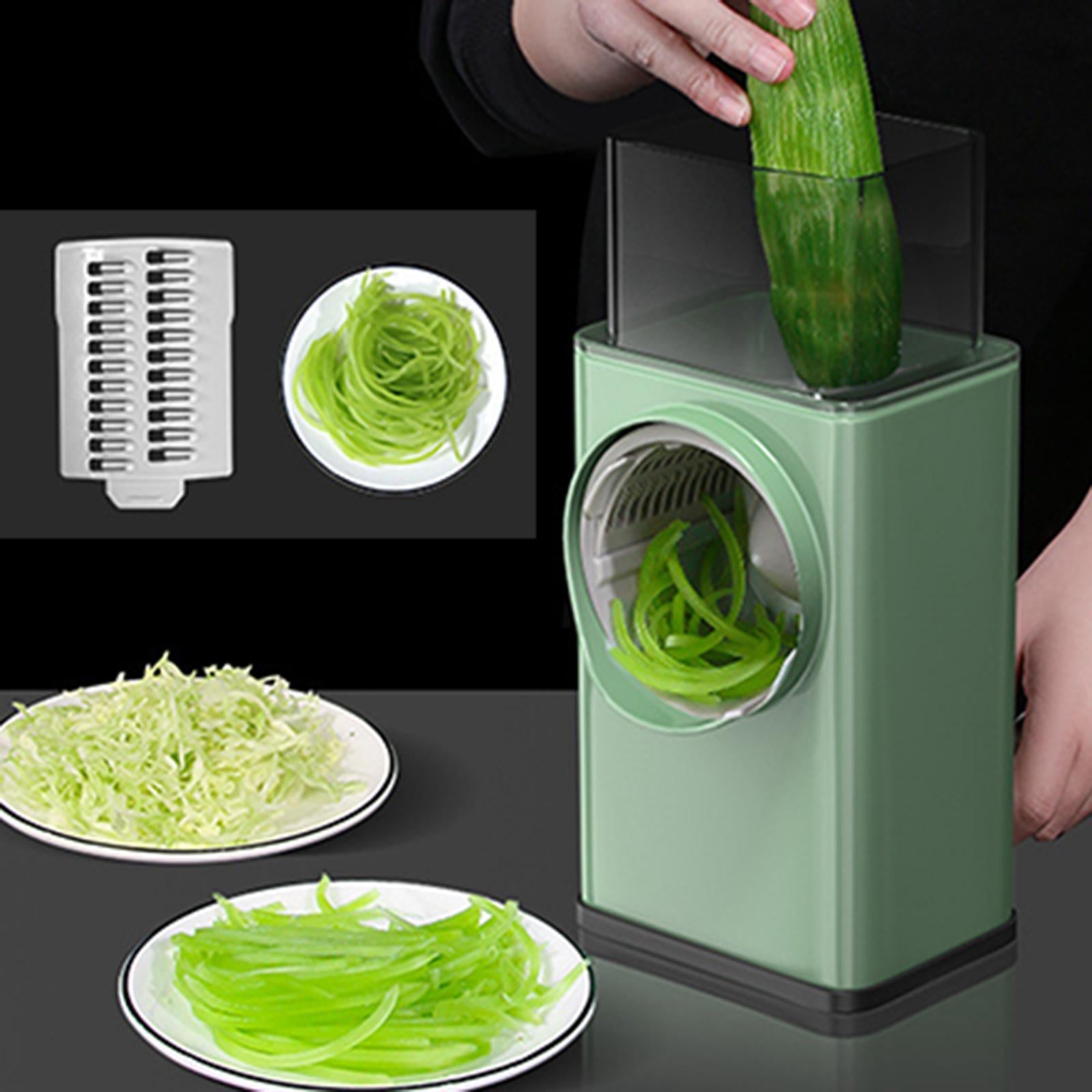 4 in 1 Rotary Cheese Grater Vegetable Slicer for Carrots Kitchen Accessories