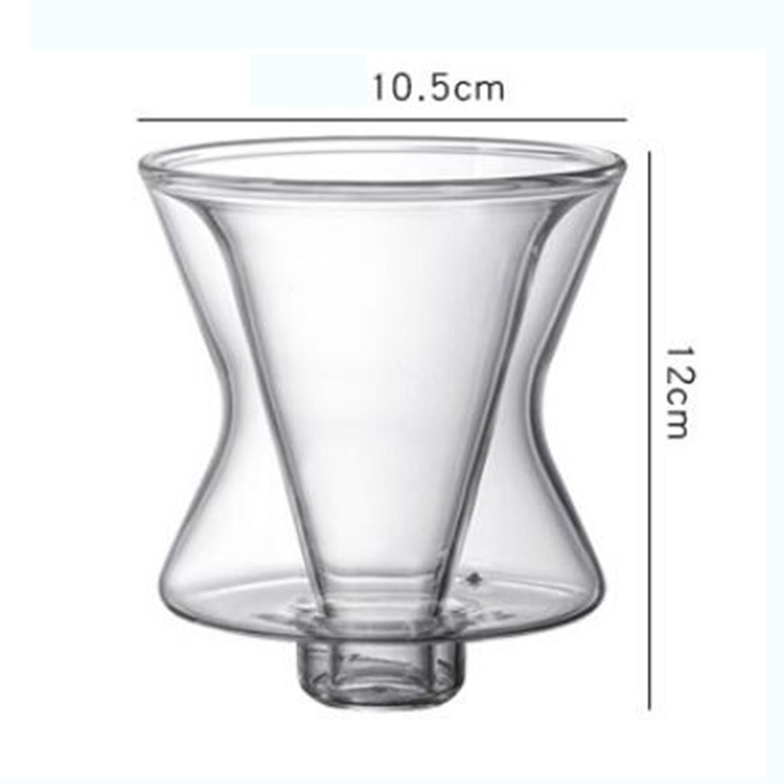 Coffee Filter Cup Coffee Machine Accessories Easy to Clean for Kitchen Home 12x10.5cm