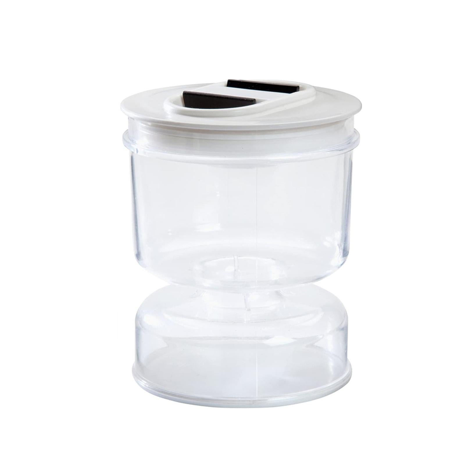 Pickle Jar Dry and Wet Dispenser with Lid Kimchi Jar for Home Kitchen Tool