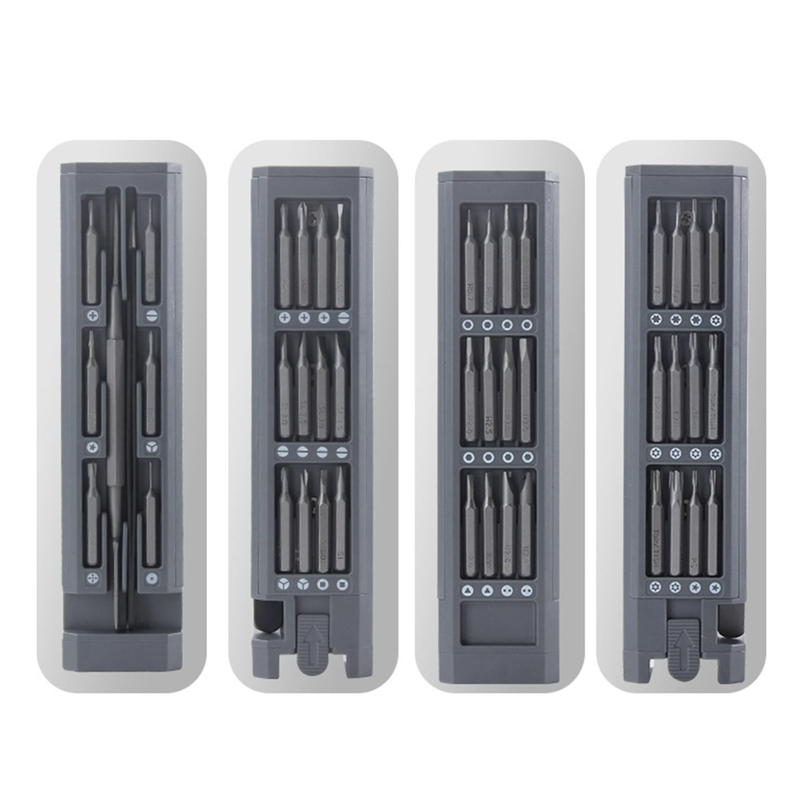 Screw Driver Set Precision Mini S2 Steel Handle for PC Electronics Laptop
