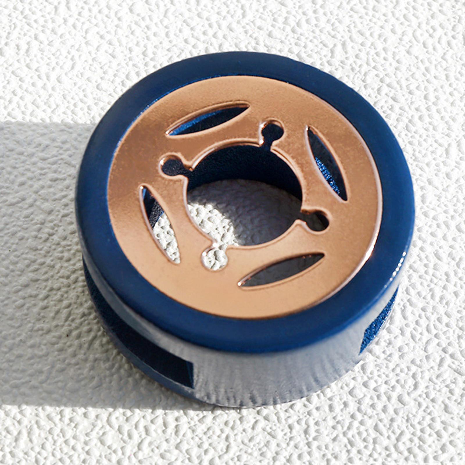 Seal Wax Melting Furnace Tool Wax Sealing Warmer for Letter Stamp Dark Blue
