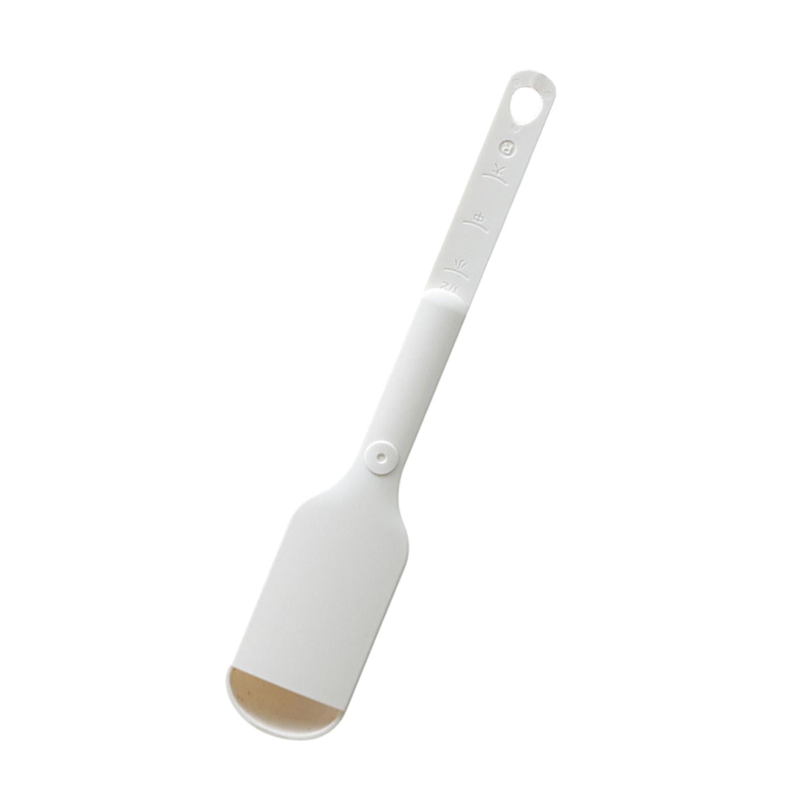 ABS Plastic Adjustable Scale Measuring Spoon Coffee Spoon for Kitchen Tool