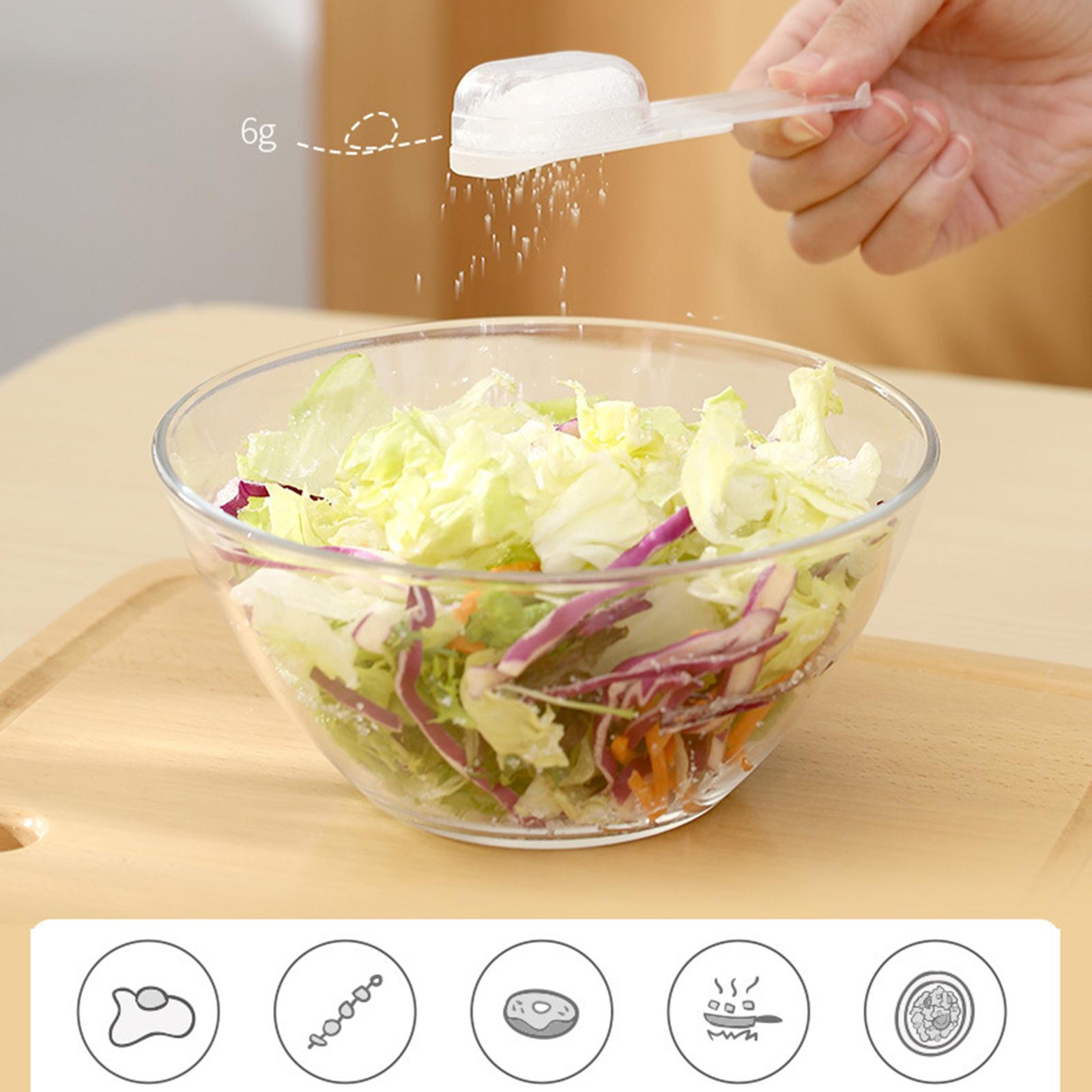 Portion Control Serving Spoons Measuring Spoons Kitchen Tool for Salt Sugar