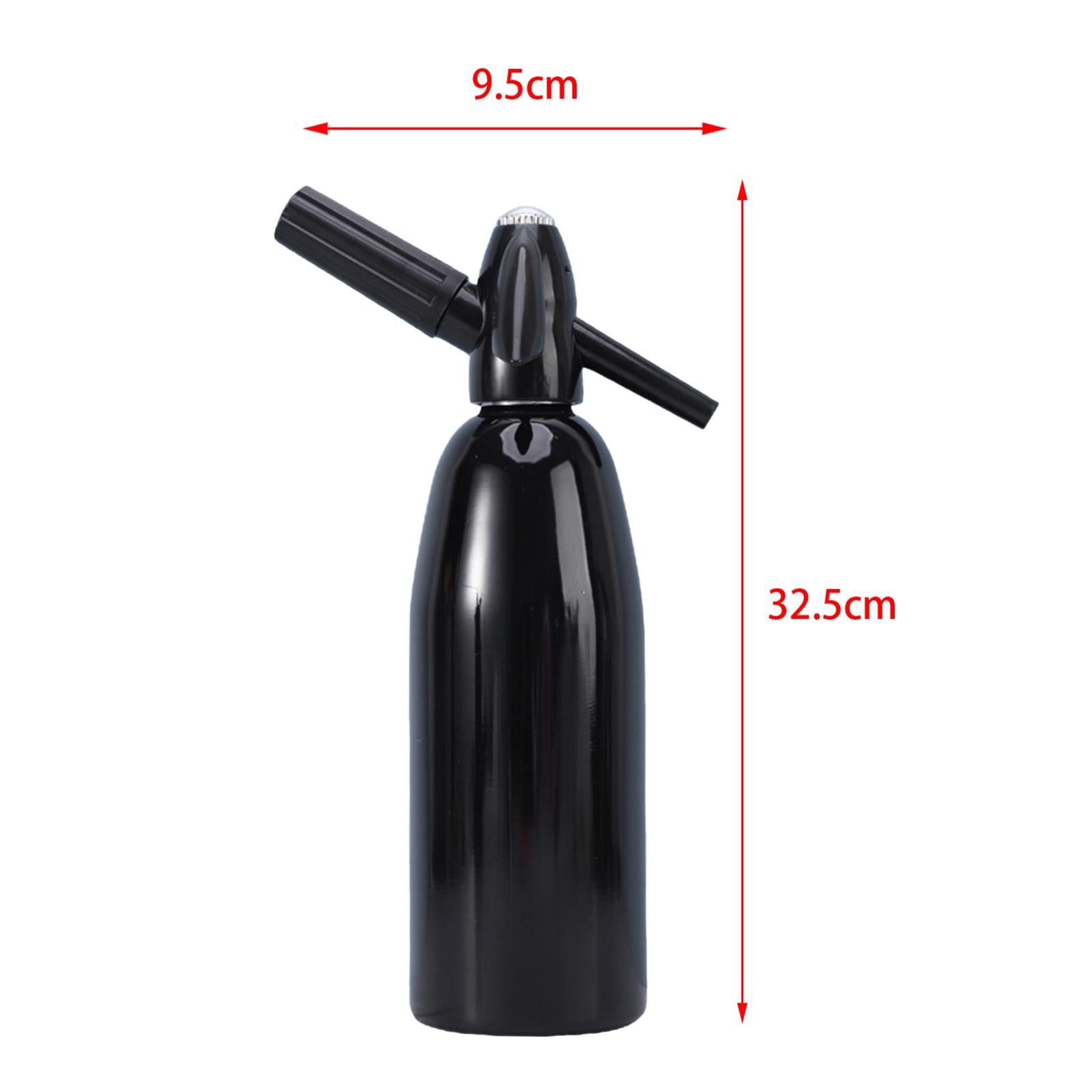 Fizzy Water Maker Machine Soda Streamer Machine Soda Makers Soda Siphon Black