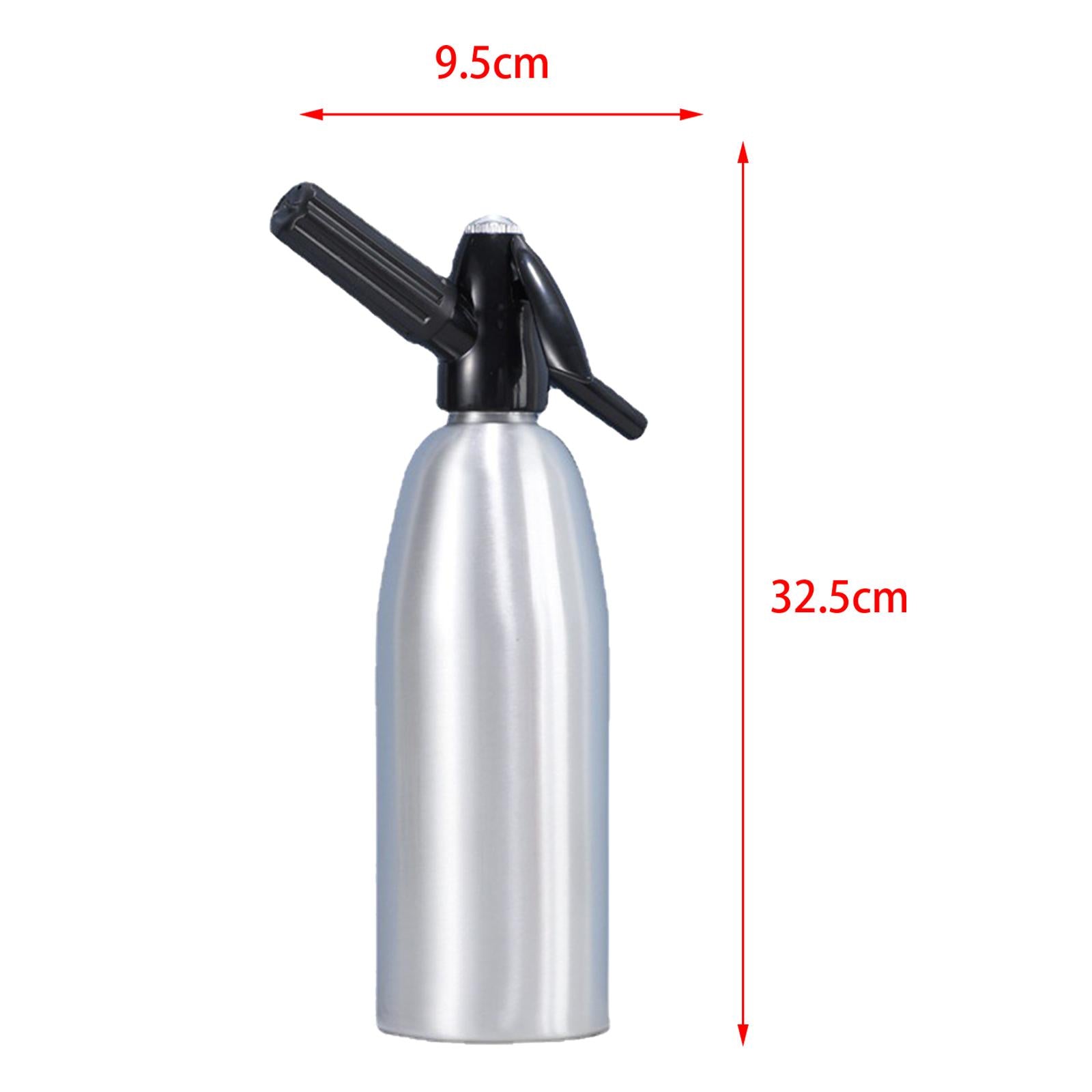 Fizzy Water Maker Machine Soda Streamer Machine Soda Makers Soda Siphon Silver