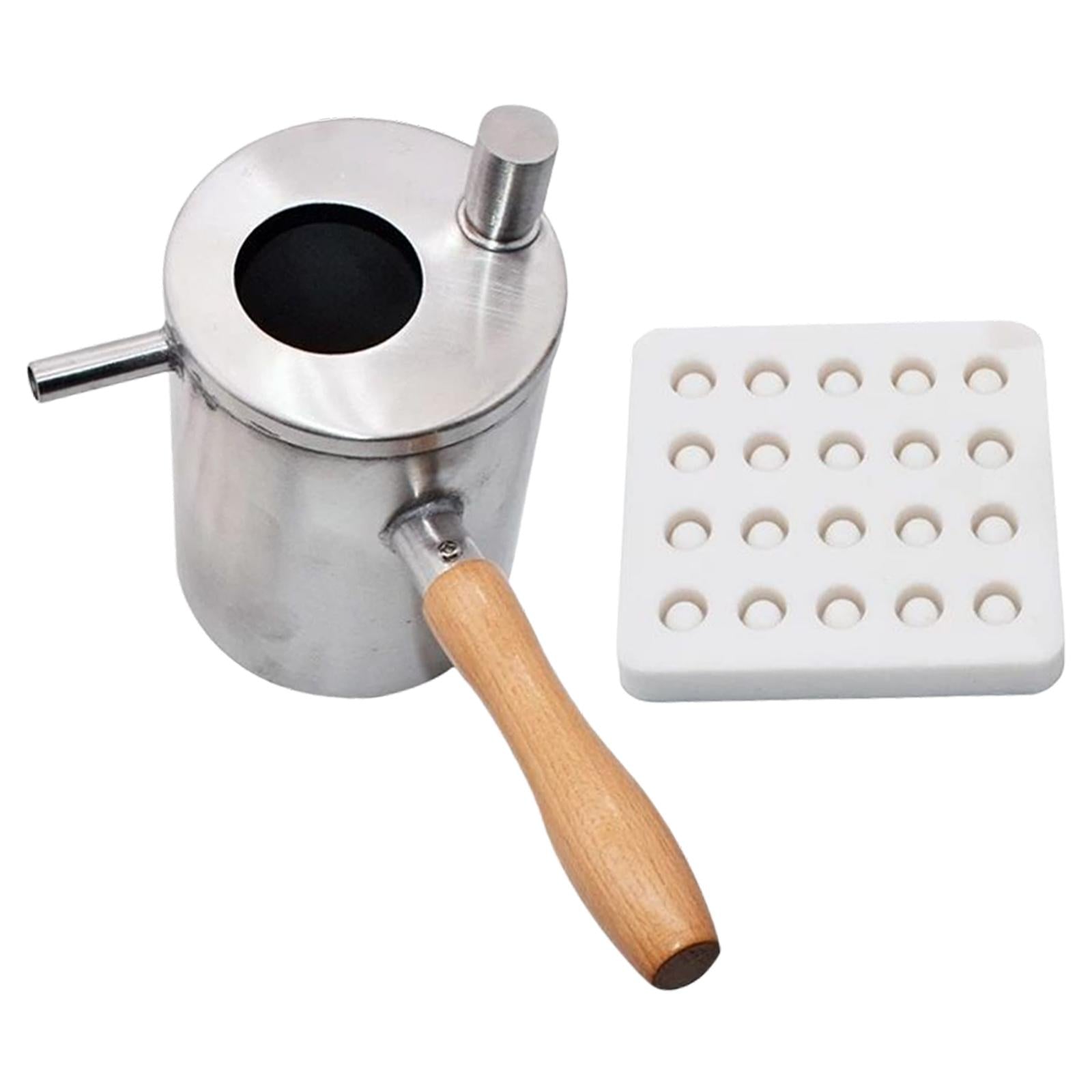 Beeswax Melting Pot Pouring Pot Beekeeping Tools for Home Garden Beginners 1 Set