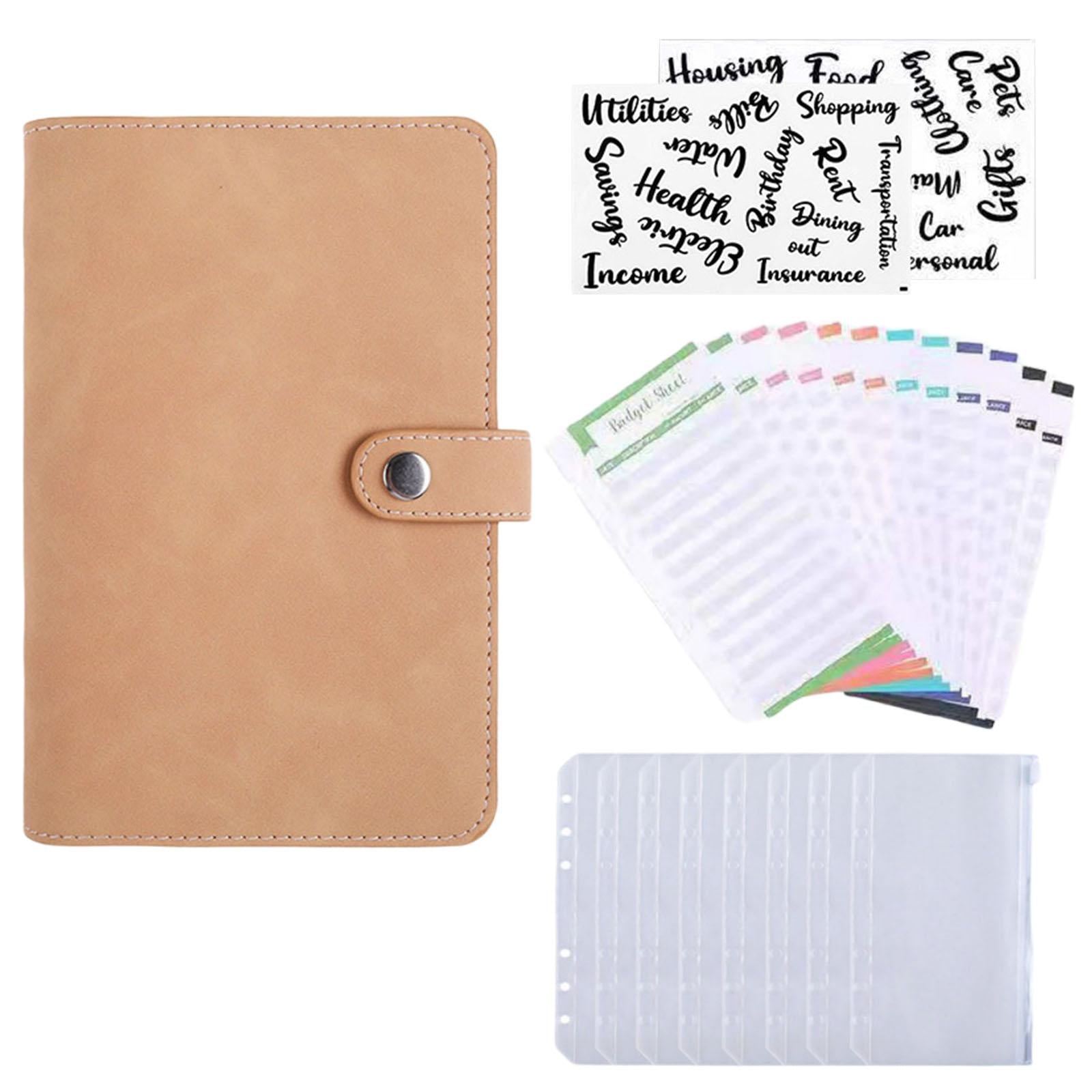 Coupon Organizer Lose Leaf Cash Binder for Budgeting Students Home Office