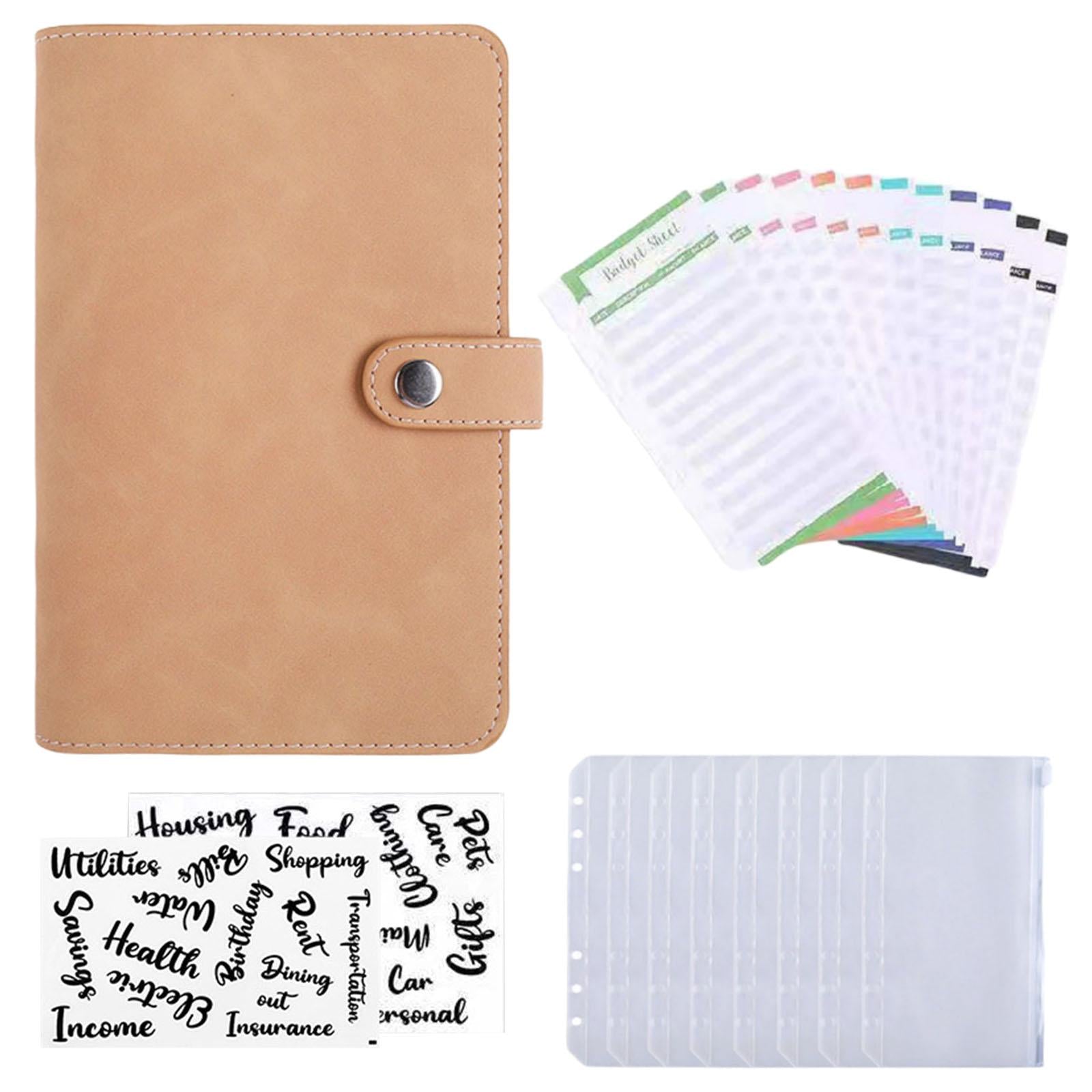 Coupon Organizer Lose Leaf Cash Binder for Budgeting Students Home Office